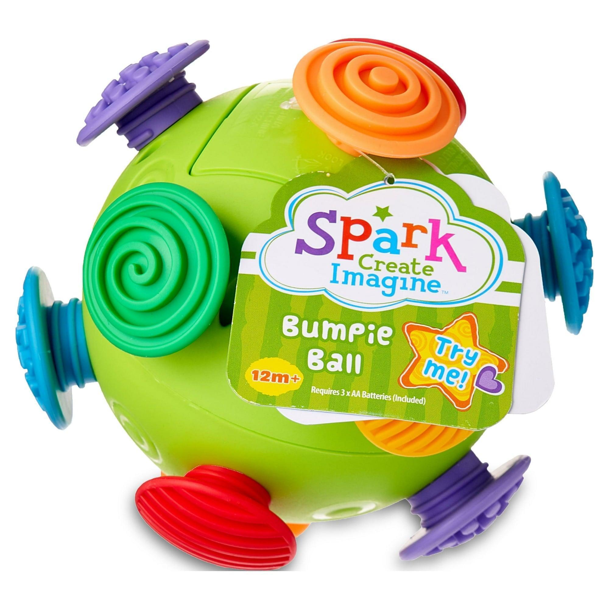 Spark Create Imagine Sensory Bumpie Ball, Baby and Toddler Toy, Ages 12+ Months - ClubOn