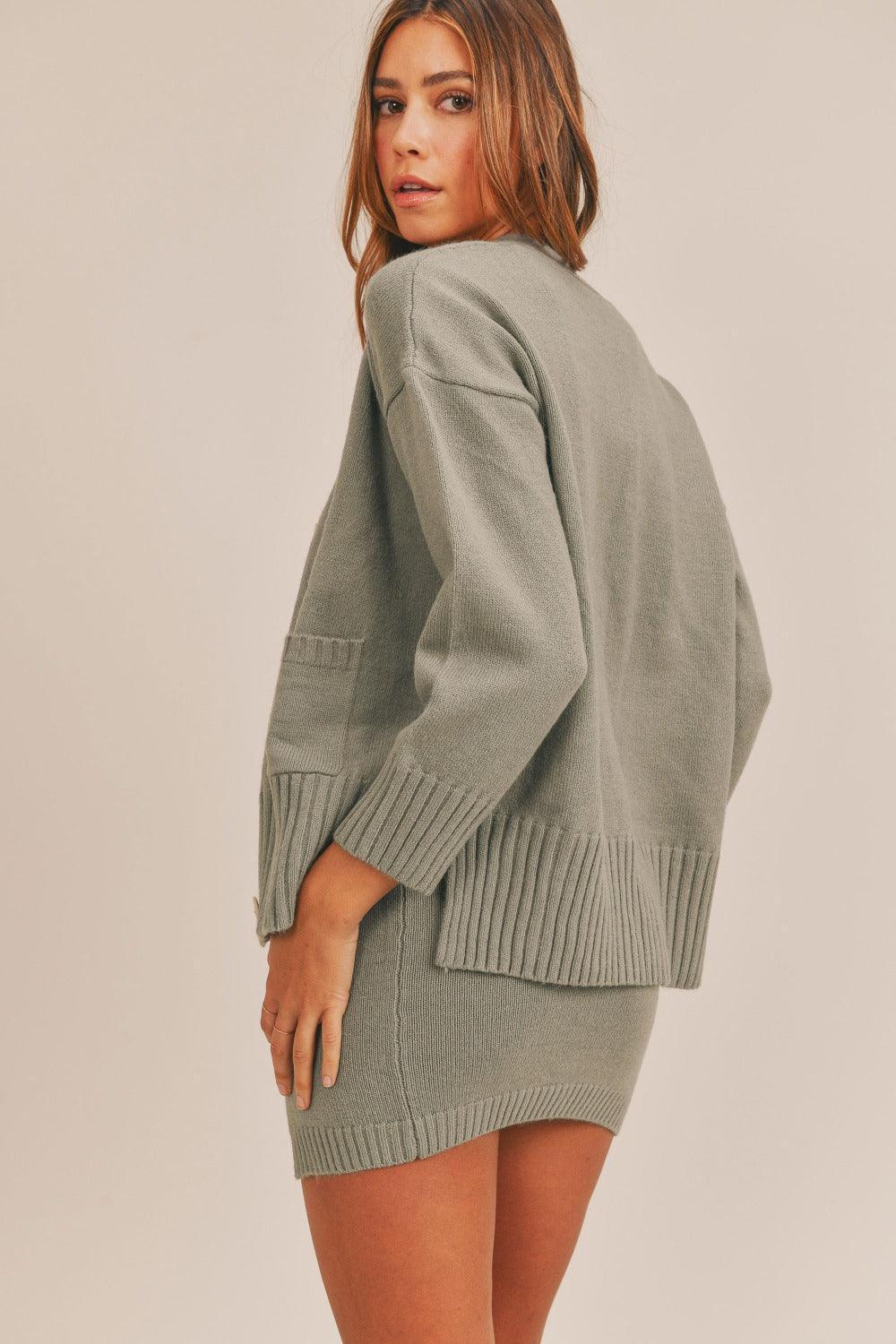 MABLE 3-Piece Sweater Set for Chic Versatile Styling - ClubOn
