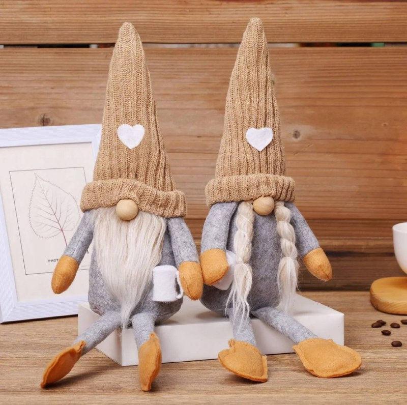 Christmas Gnome Rudolf Ornament – Holiday Home Decoration - ClubOn