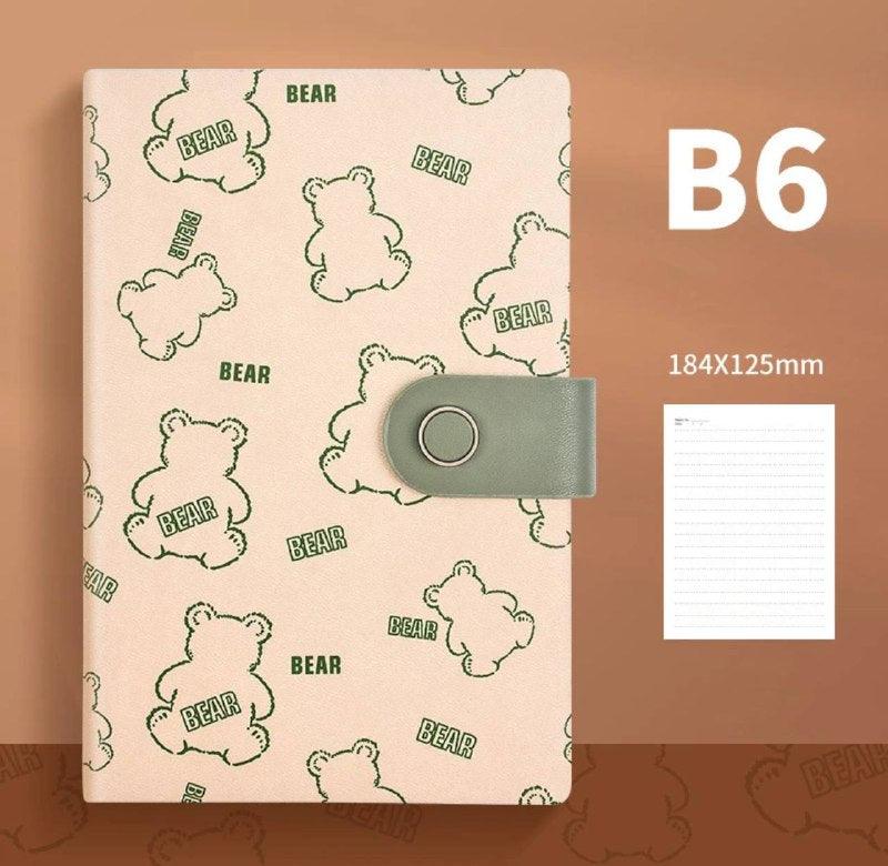 Cute Agenda Planner Organizer – B6 Bullet Journal Sketchbook - ClubOn
