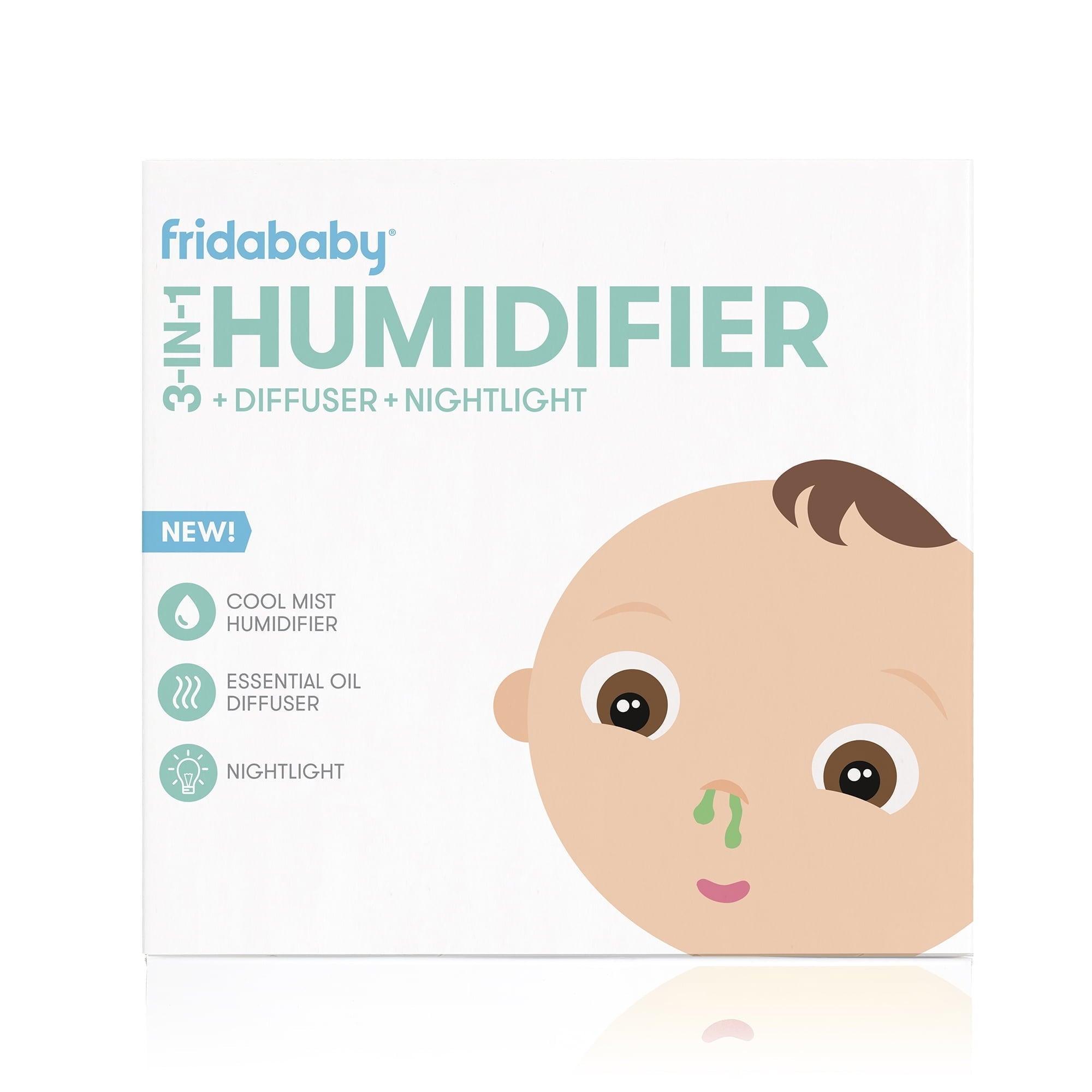 Frida Baby 3-in-1 Humidifier, Diffuser, and Nightlight – Cool Mist Vaporizer - ClubOn