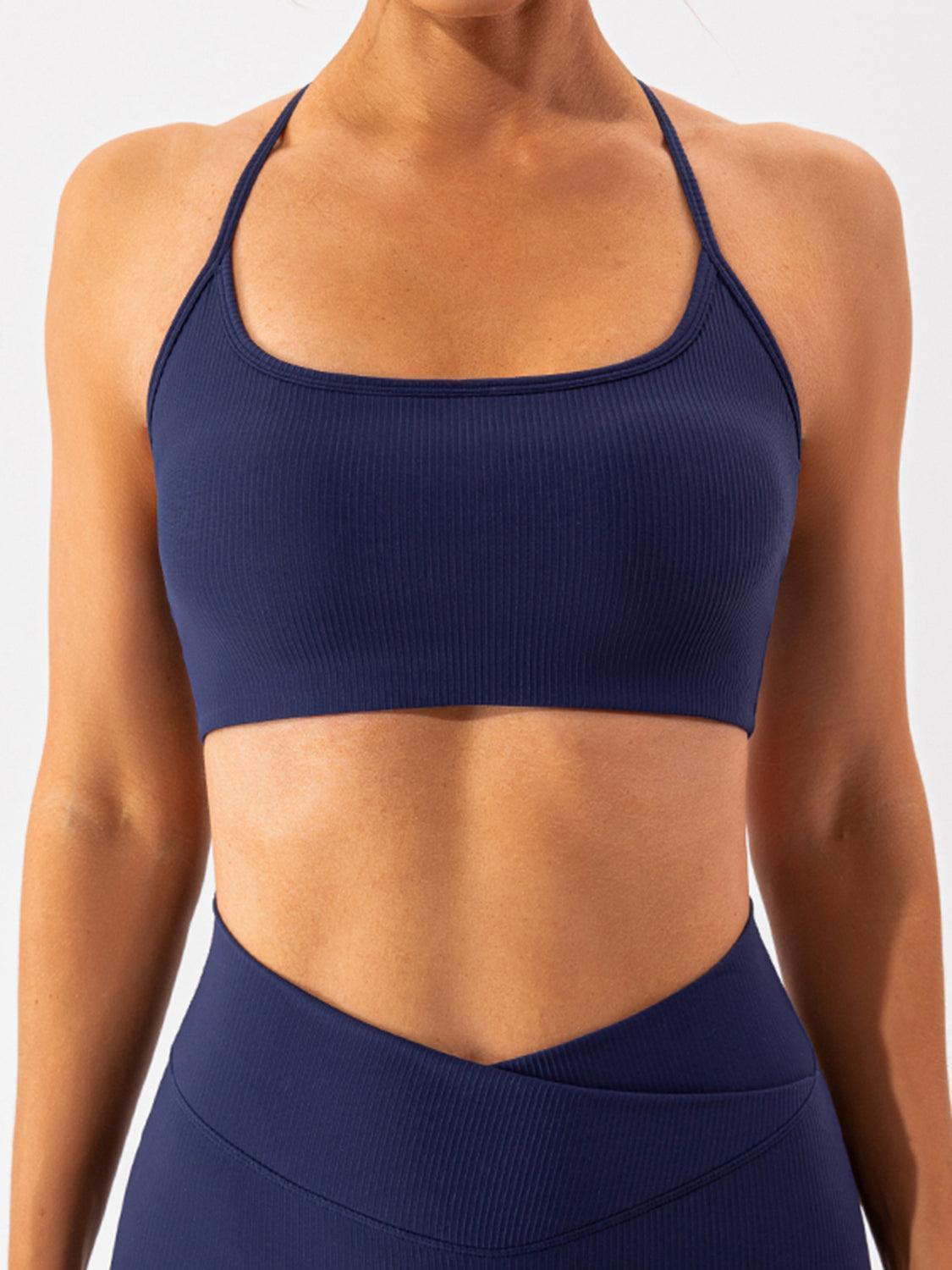 Spaghetti Strap Active Bra - ClubOn