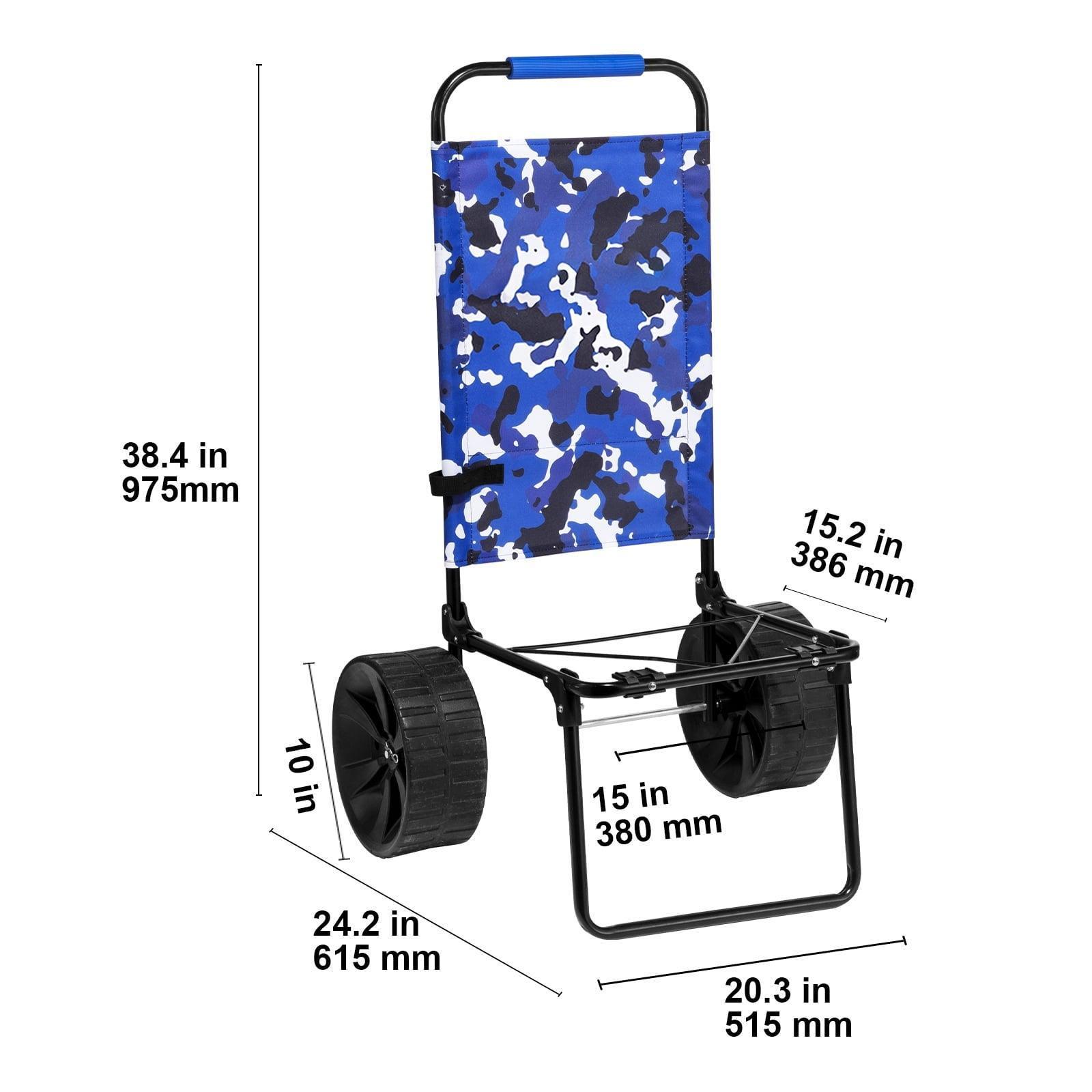 SKYSHALO Beach Cart with Large 10