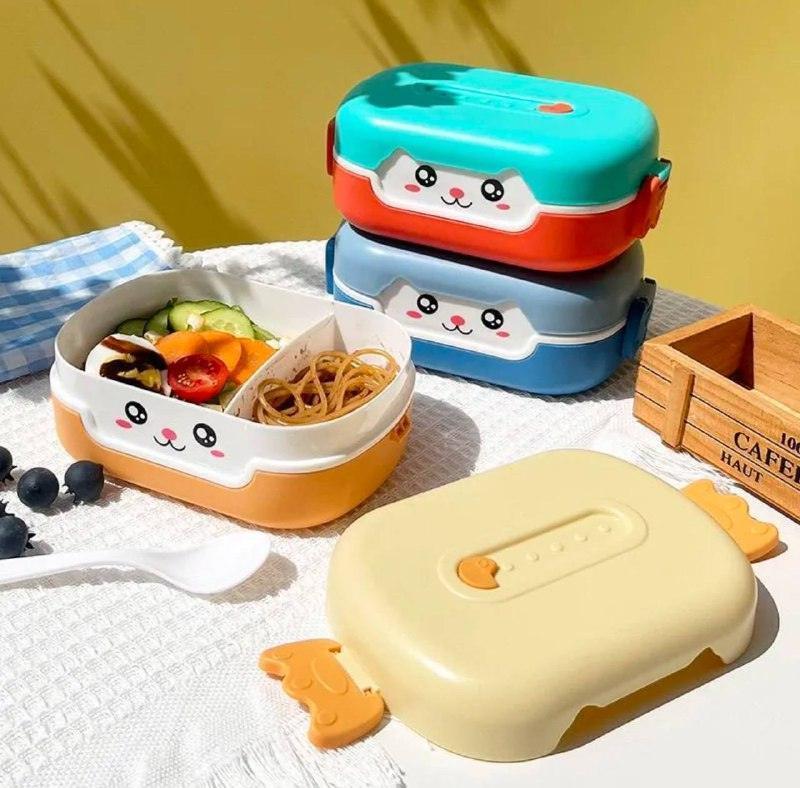New Cute Bento Lunch Box - Kawaii Style for Kids and School - ClubOn