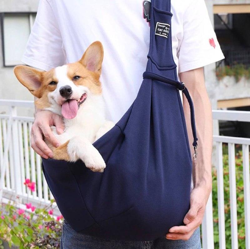 Pet Dog Carrier Bag – Outdoor Travel Shoulder Bag for Small Dogs - ClubOn
