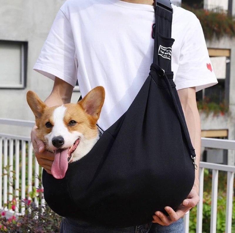 Pet Dog Carrier Bag – Outdoor Travel Shoulder Bag for Small Dogs - ClubOn