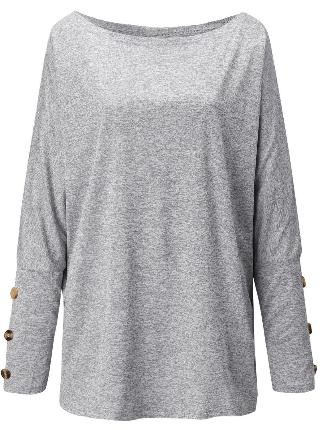 One Shoulder Long Sleeve T-Shirt - ClubOn