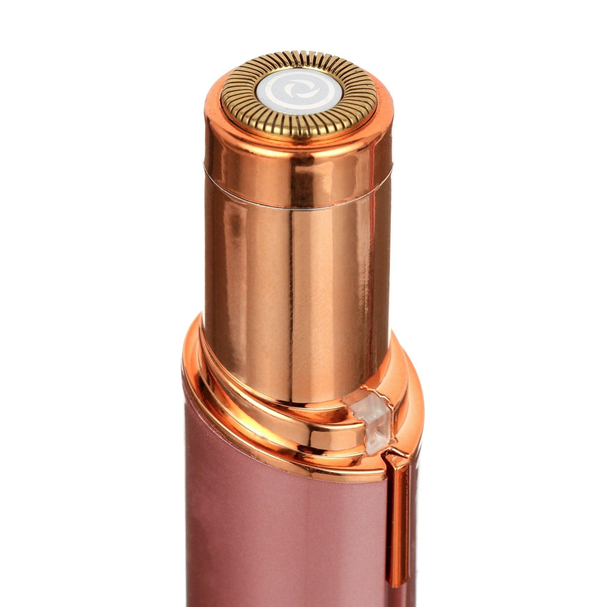 Skywee Painless Hair Removal for Women, Rechargeable Facial Hair Remover, 2 x Replacement Heads, Best Electric Shaver for Upper Lip, Chin, & Mustache - ClubOn