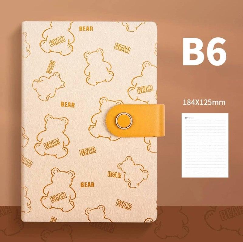 Cute Agenda Planner Organizer – B6 Bullet Journal Sketchbook - ClubOn