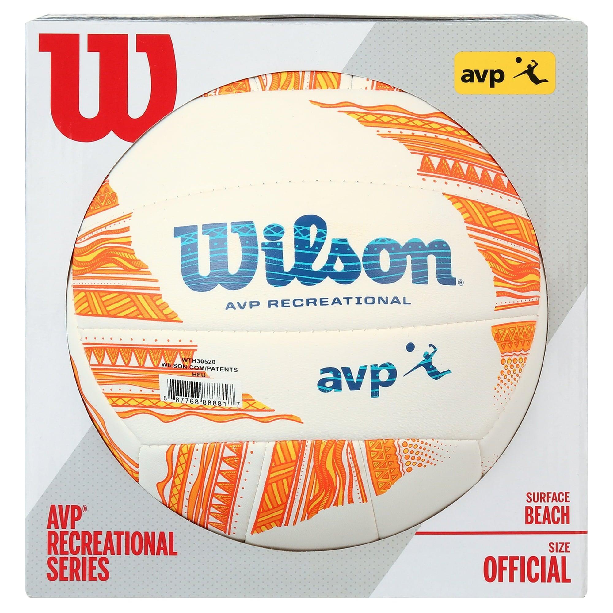 Wilson AVP Modern Volleyball, Orange/White - ClubOn