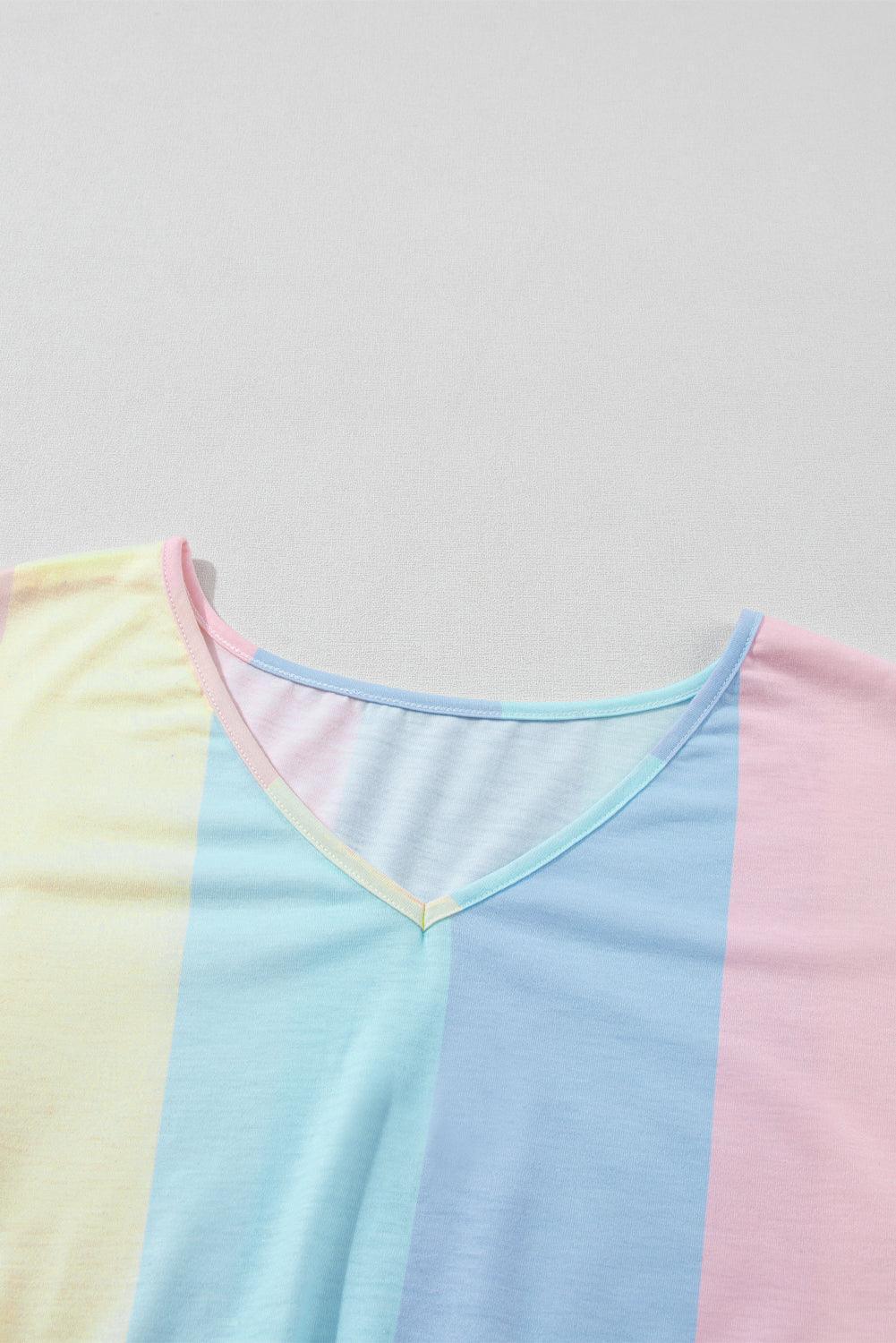 Color Block Long Sleeve Mini Dress - ClubOn