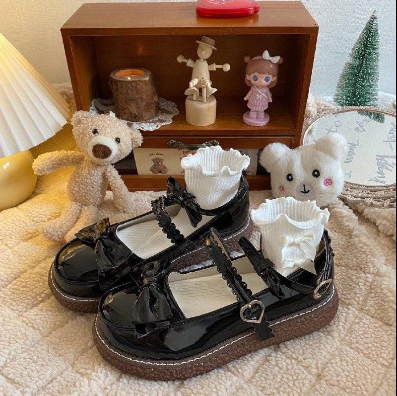 School Uniform Shoes – Women’s JK Student Cosplay - ClubOn