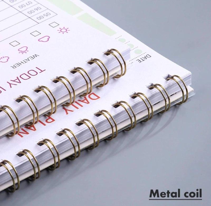 English Weekly Planner – PP Cover Notebook & Schedule Book - ClubOn