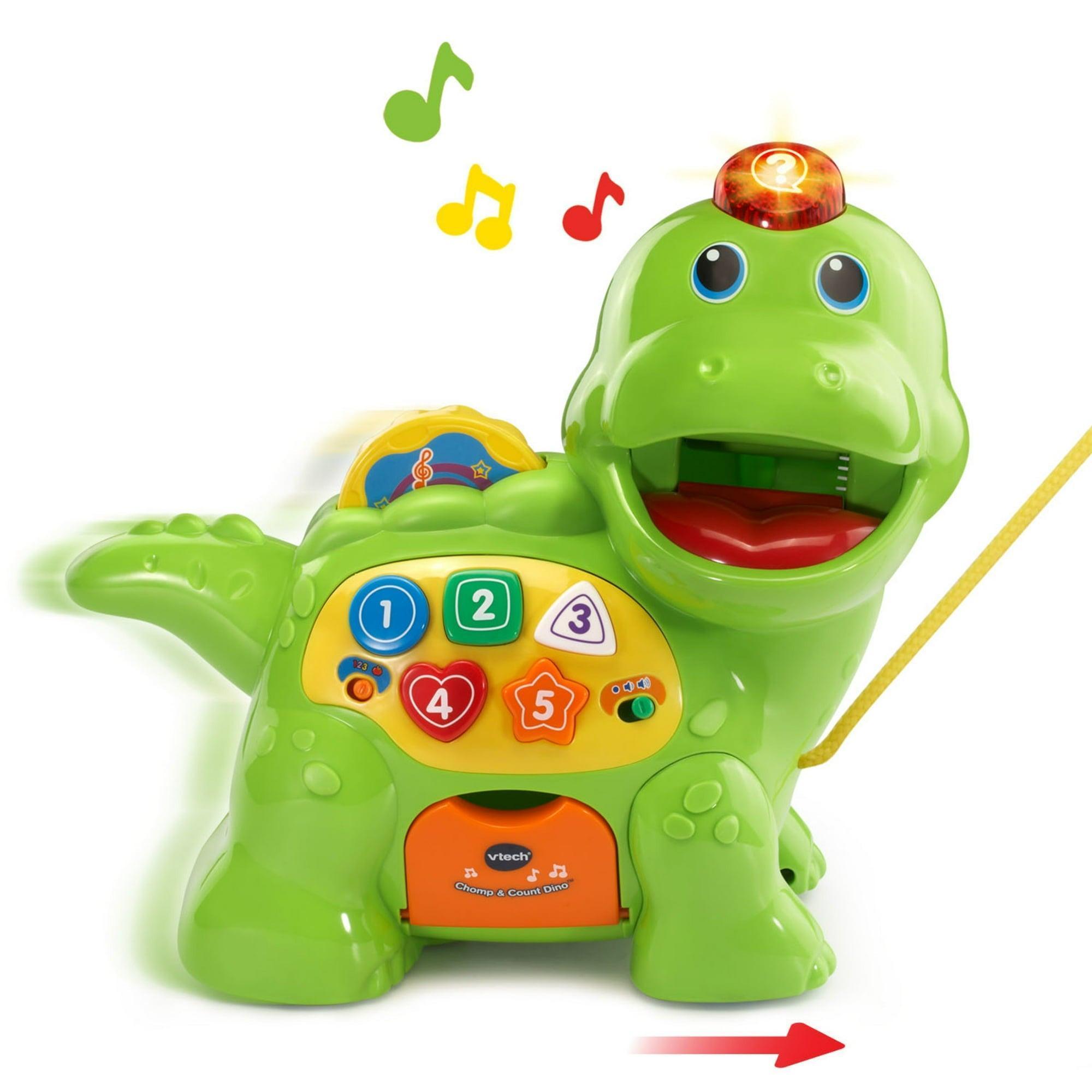 VTech Count and Chomp Dino Electronic Pets with Accessories, Baby & Toddler Toys - ClubOn