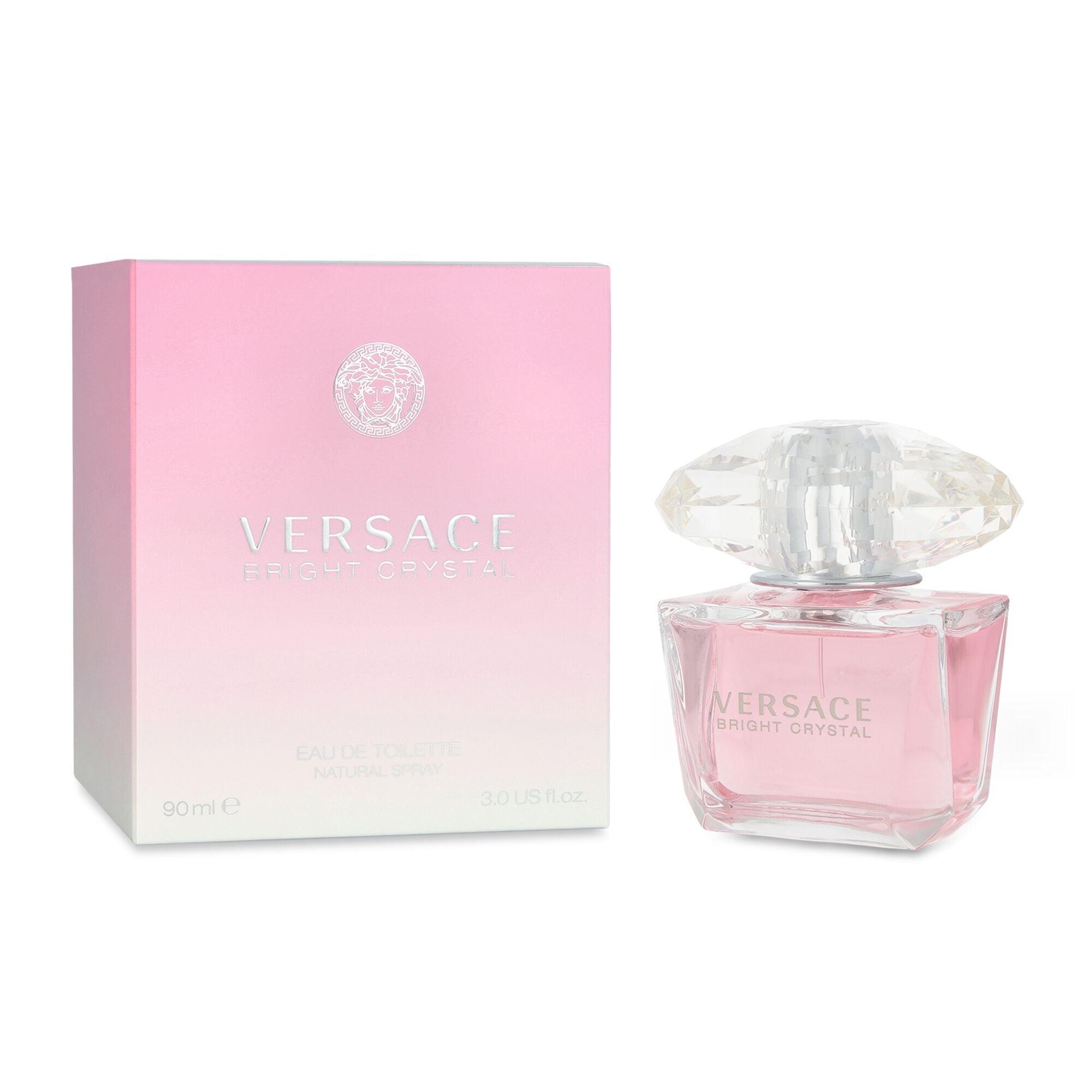 Versace Bright Crystal Eau De Toilette Spray - 3 oz Perfume for Women - ClubOn
