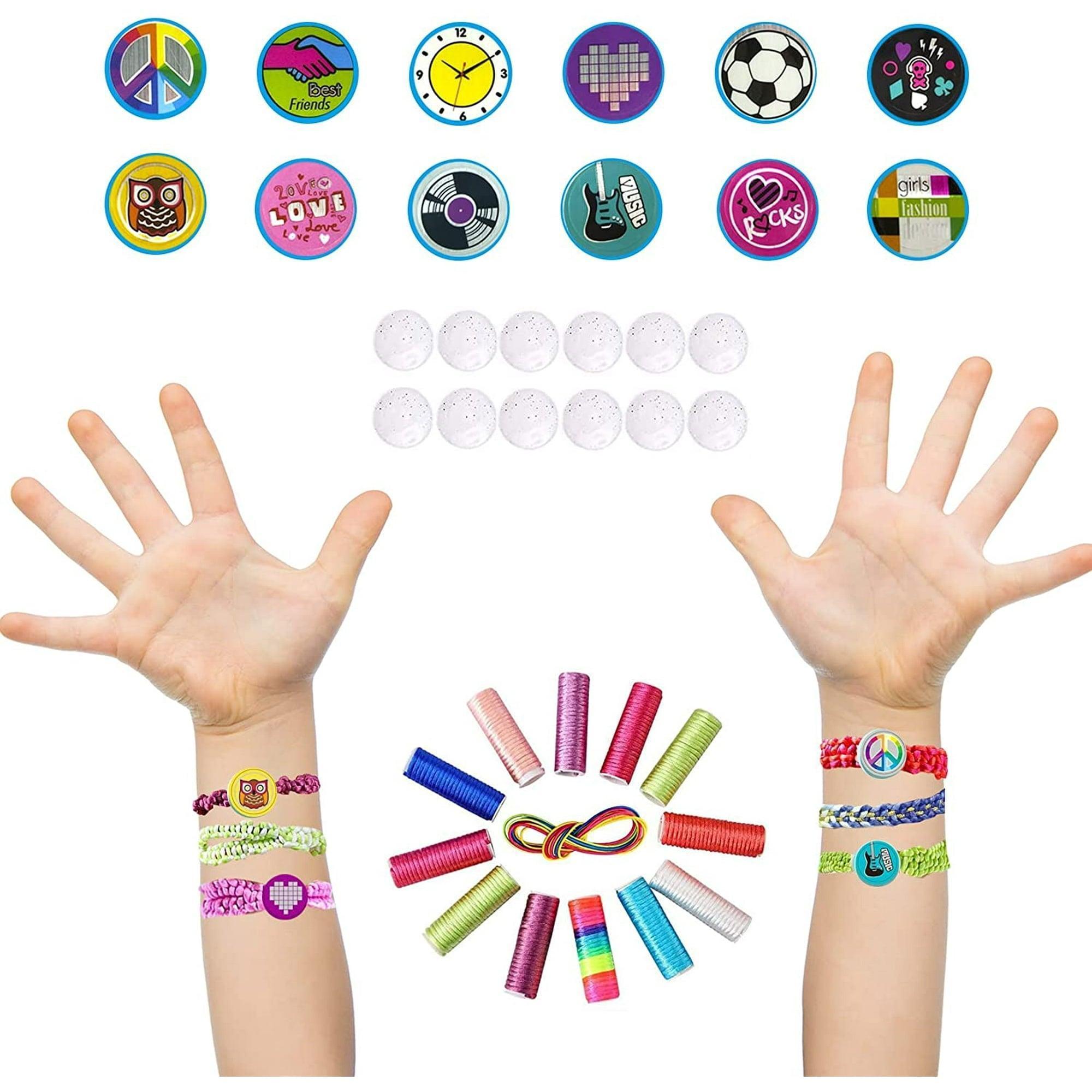 Friendship Bracelet Making Kit, DIY Craft Toys for Teen Girls, Arts & Crafts Activity Set, Gifts for Ages 6-12 - ClubOn