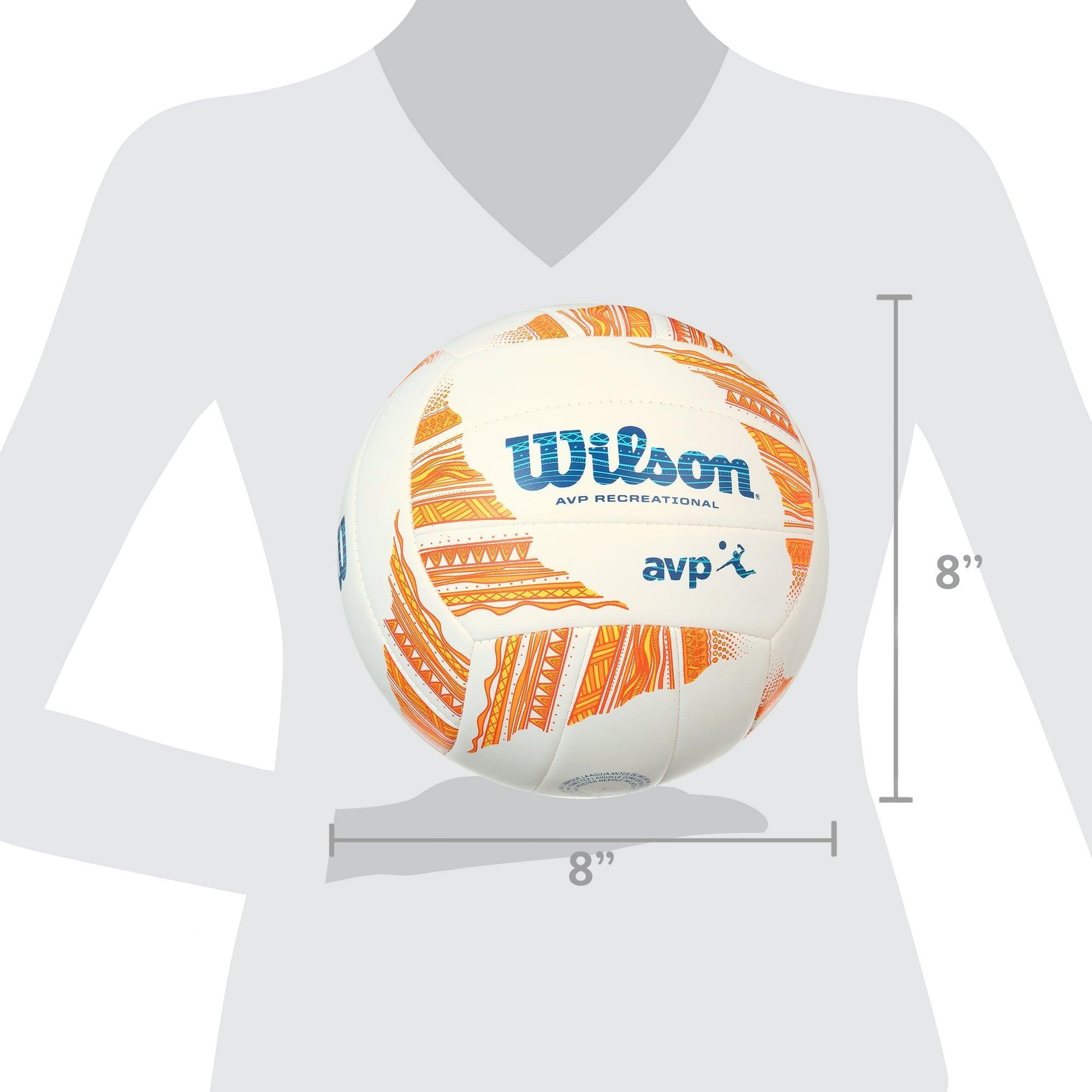 Wilson AVP Modern Volleyball, Orange/White - ClubOn