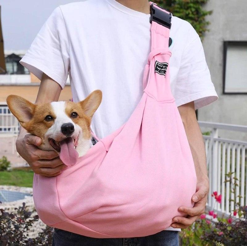 Pet Dog Carrier Bag – Outdoor Travel Shoulder Bag for Small Dogs - ClubOn