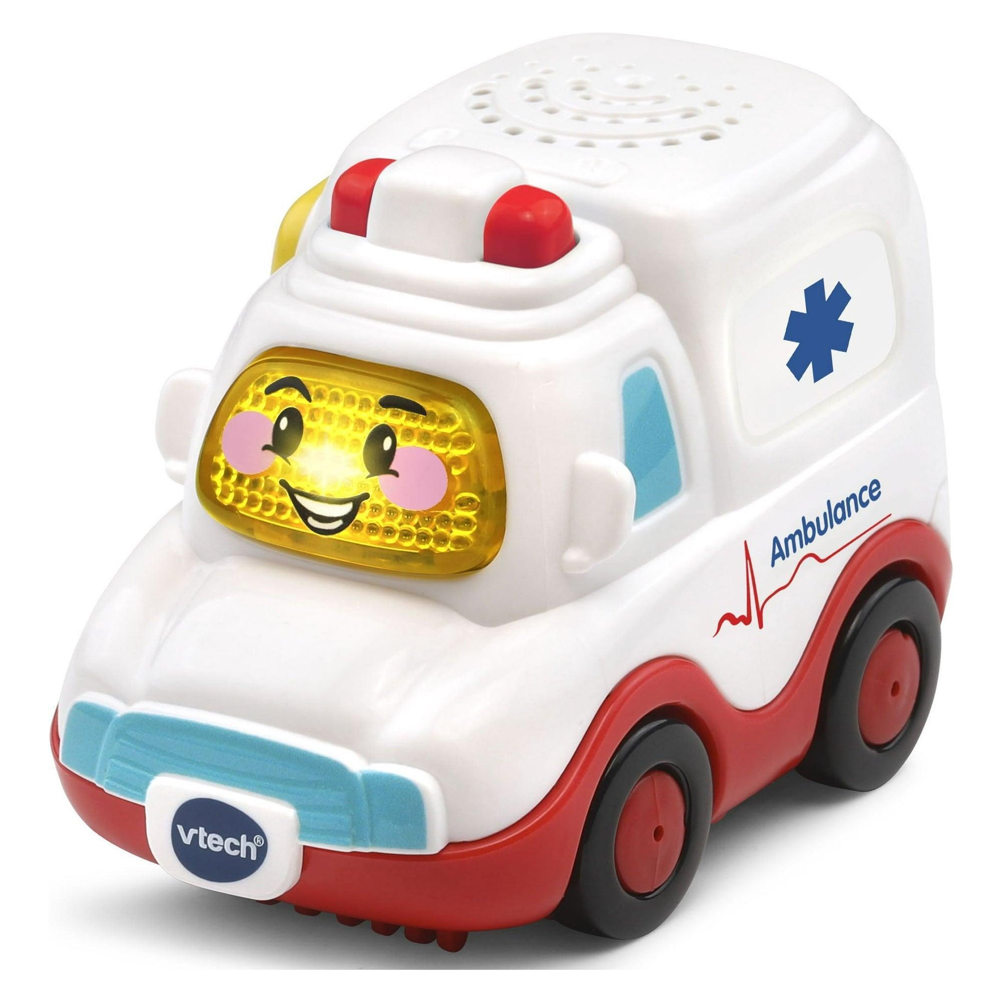 VTech Go! Go! Smart Wheels Rescue Vehicle Pack, Emergency Vehicles Toy - ClubOn