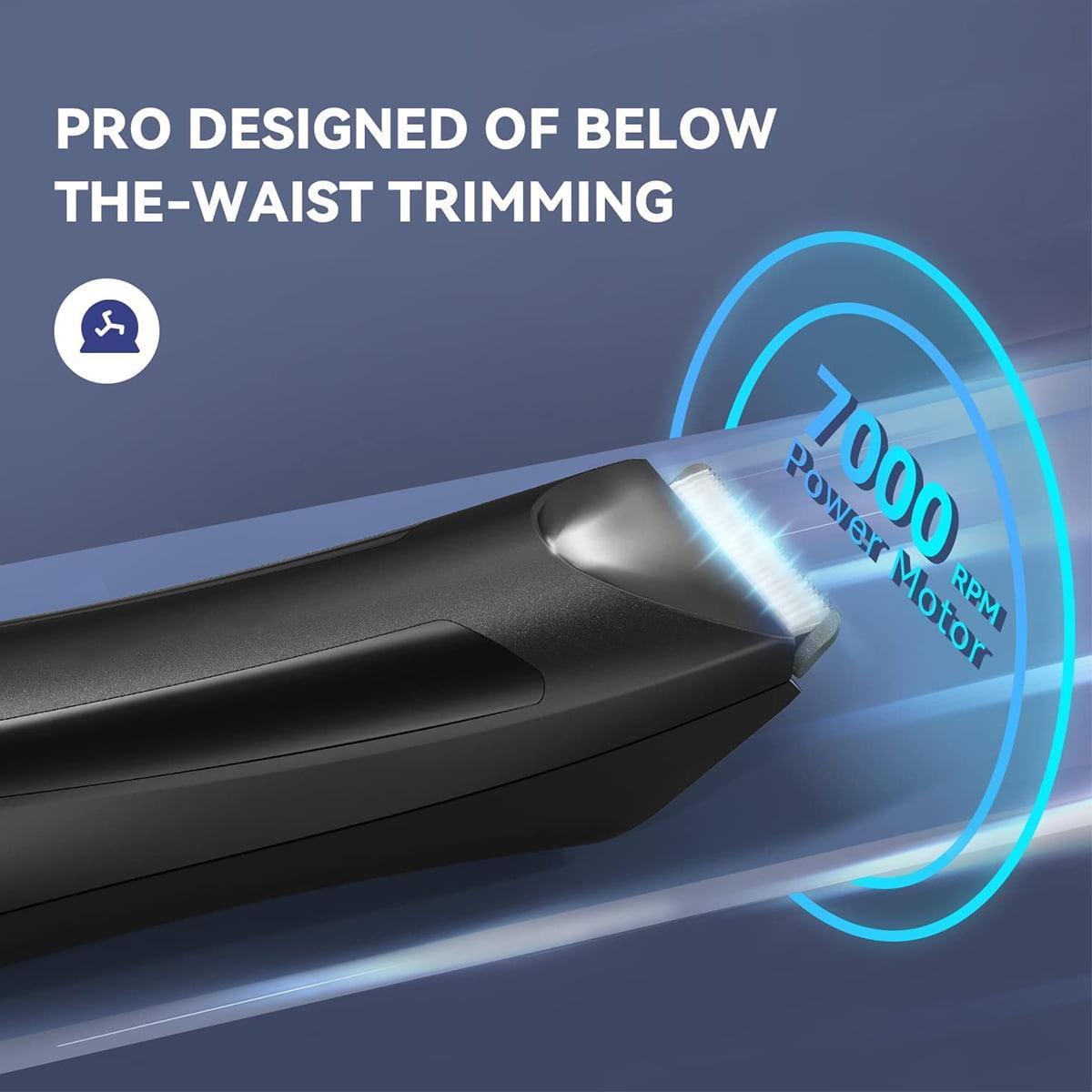 Electric Razor for Women, 3-IN-1 Painless Lady Shaver, Waterproof Wet & Dry, USB Rechargeable, Low Noise, Epilator, Bikini Trimmer Grooming Kit with LED Display - ClubOn