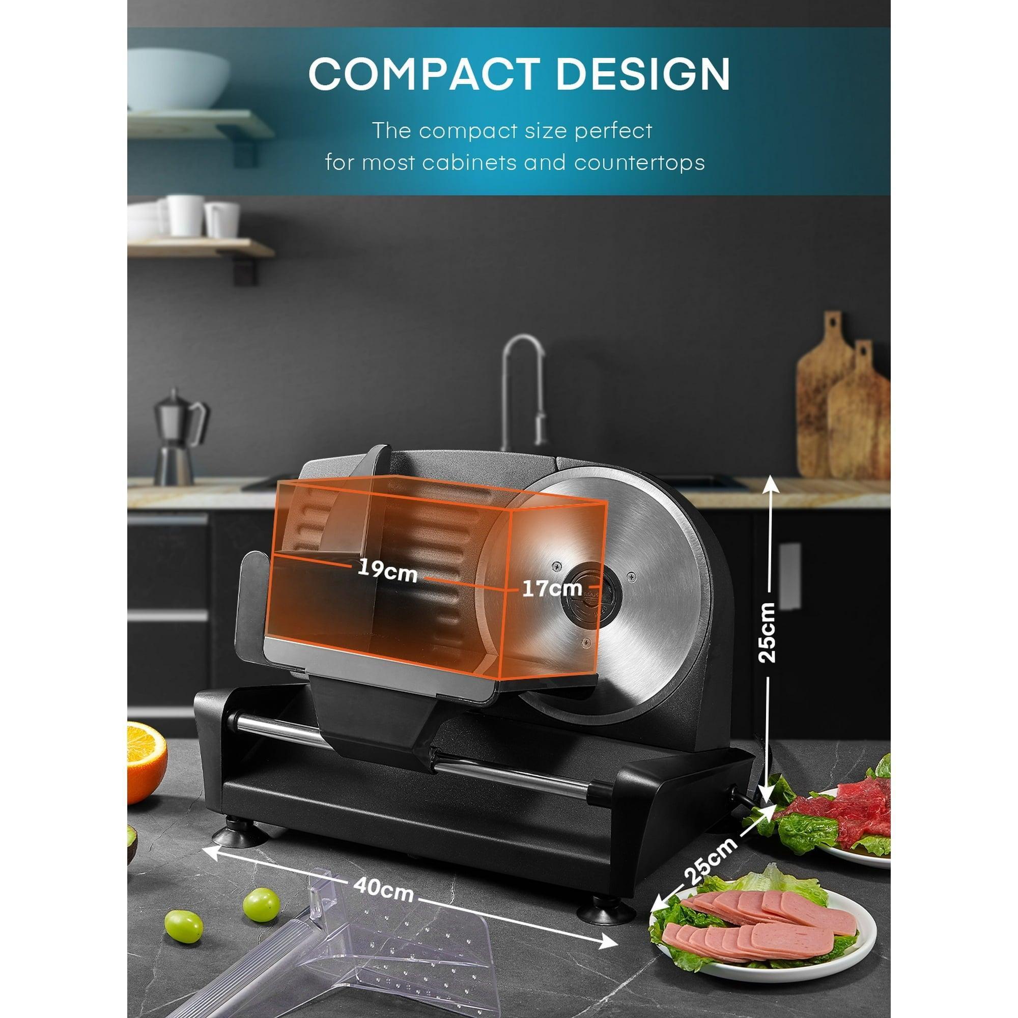 CAROTE 14-Piece Knife Set with Wooden Block, Stainless Steel Knives, Ergonomic Handles, Forged, White - ClubOn