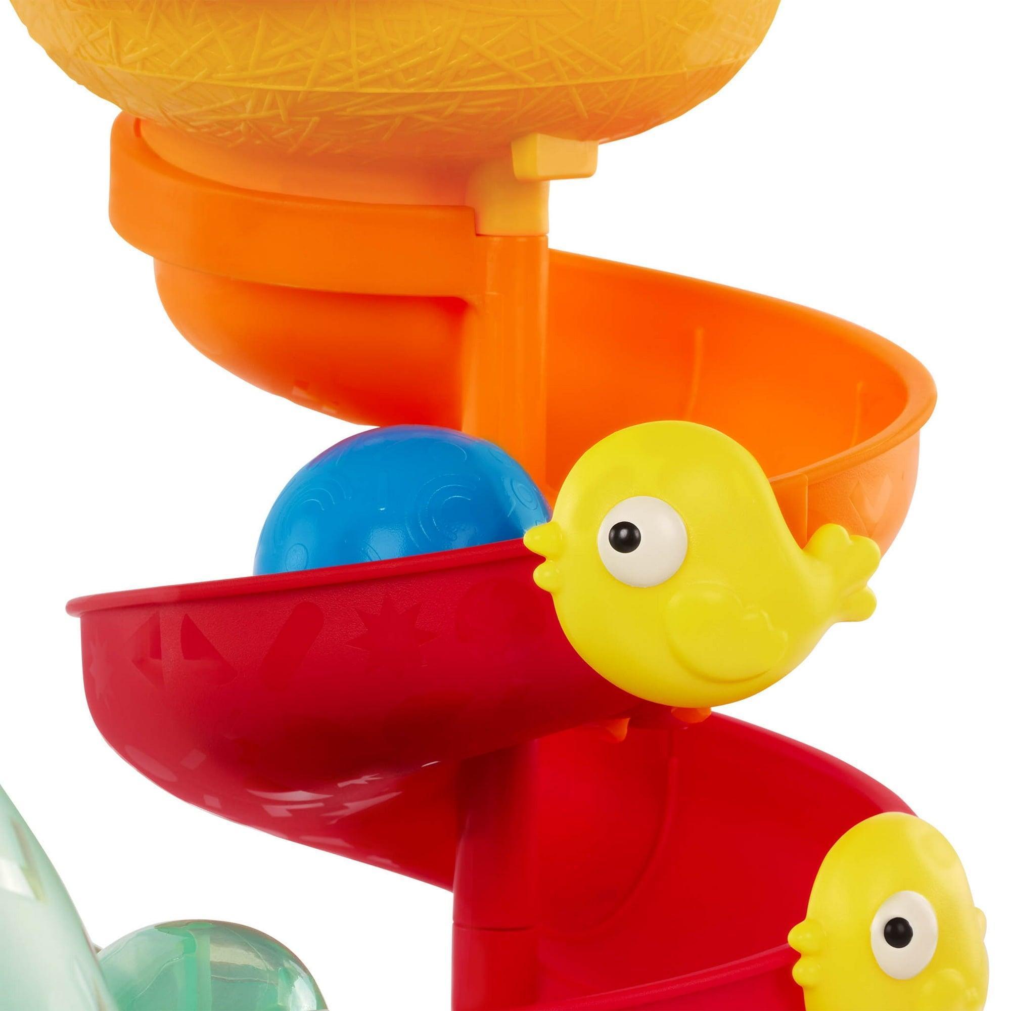 Battat Pop-A-Doodle-Doo Chicken Ball Popper with Music & Lights, Baby and Toddler Toy - ClubOn