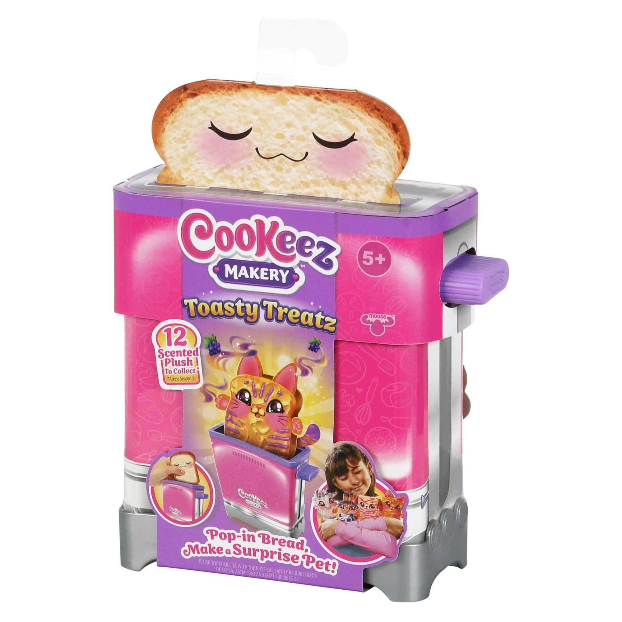 Cookeez Makery Toasty Treatz Toaster with Scented Plush, Styles Vary, Ages 5+ - ClubOn