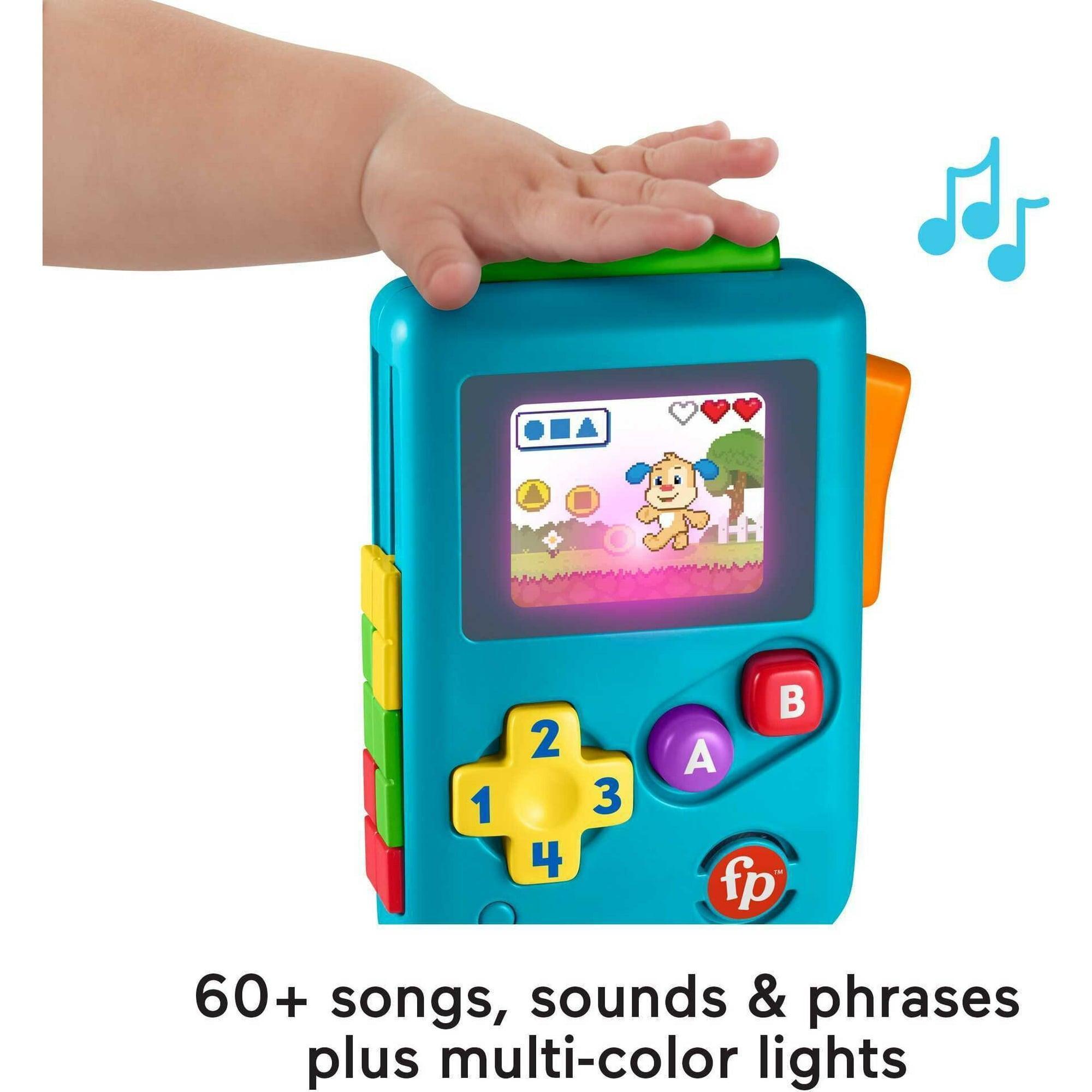 Fisher-Price Laugh & Learn Lil’ Gamer Pretend Video Game Learning Toy for Infants & Toddlers - ClubOn