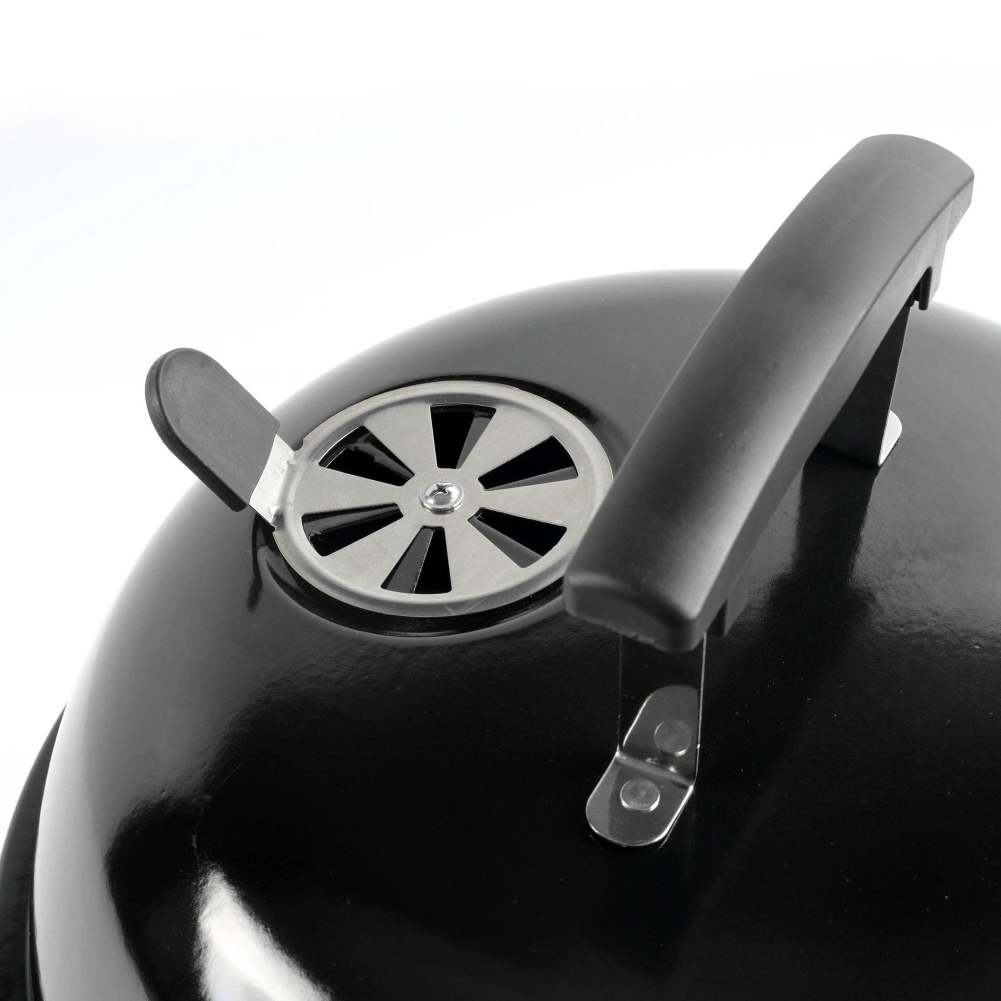 Expert Grill 14.5'' Steel Portable Charcoal Grill, Black - ClubOn