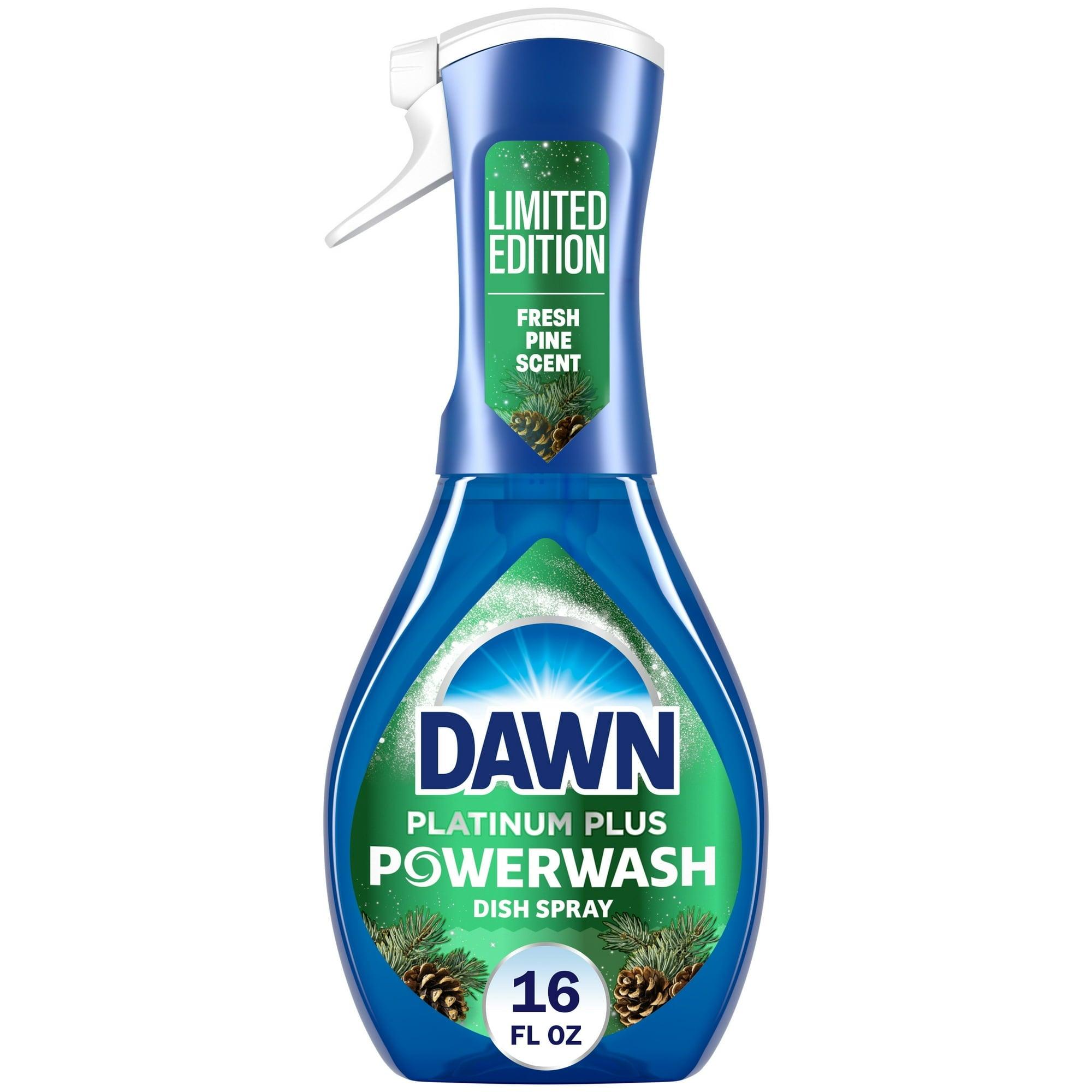 Dawn Powerwash Spray Dish Soap, Fresh Pine Christmas Tree Scent, 16 Fl Oz Starter Kit - ClubOn