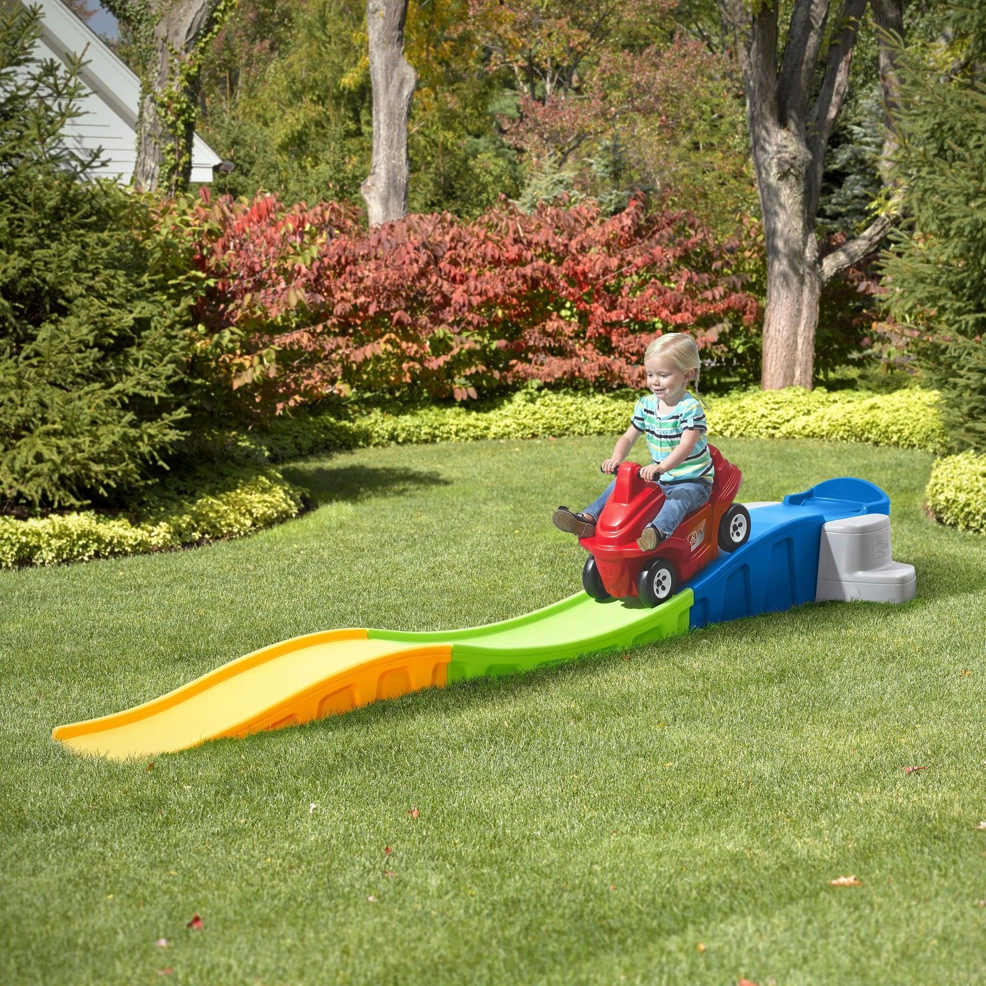 Step2 Anniversary Edition Up & Down Roller Coaster Ride-On Toy – Indoor/Outdoor Fun for Kids - ClubOn