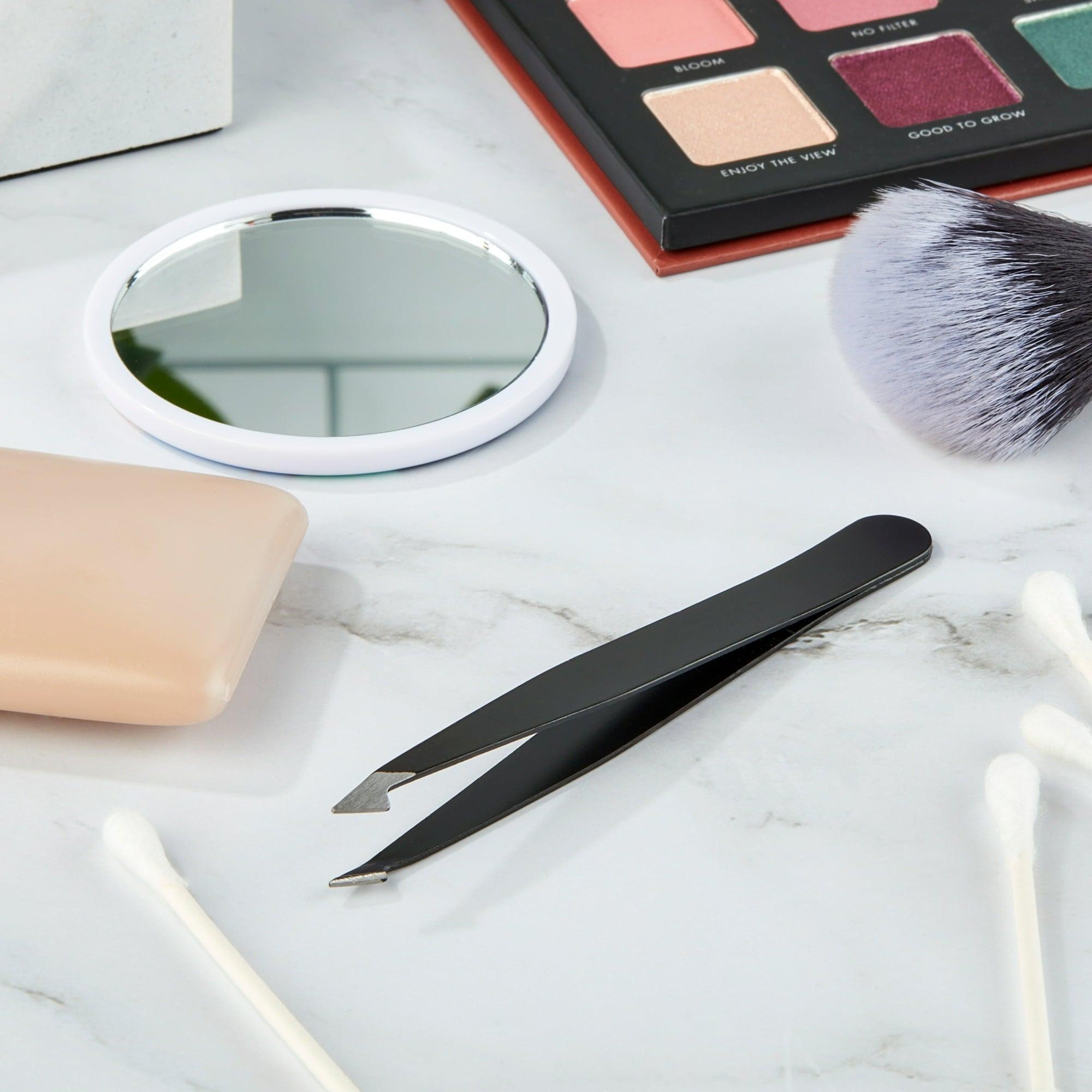 Equate Stainless Steel Slanted Point Tip Tweezer - ClubOn