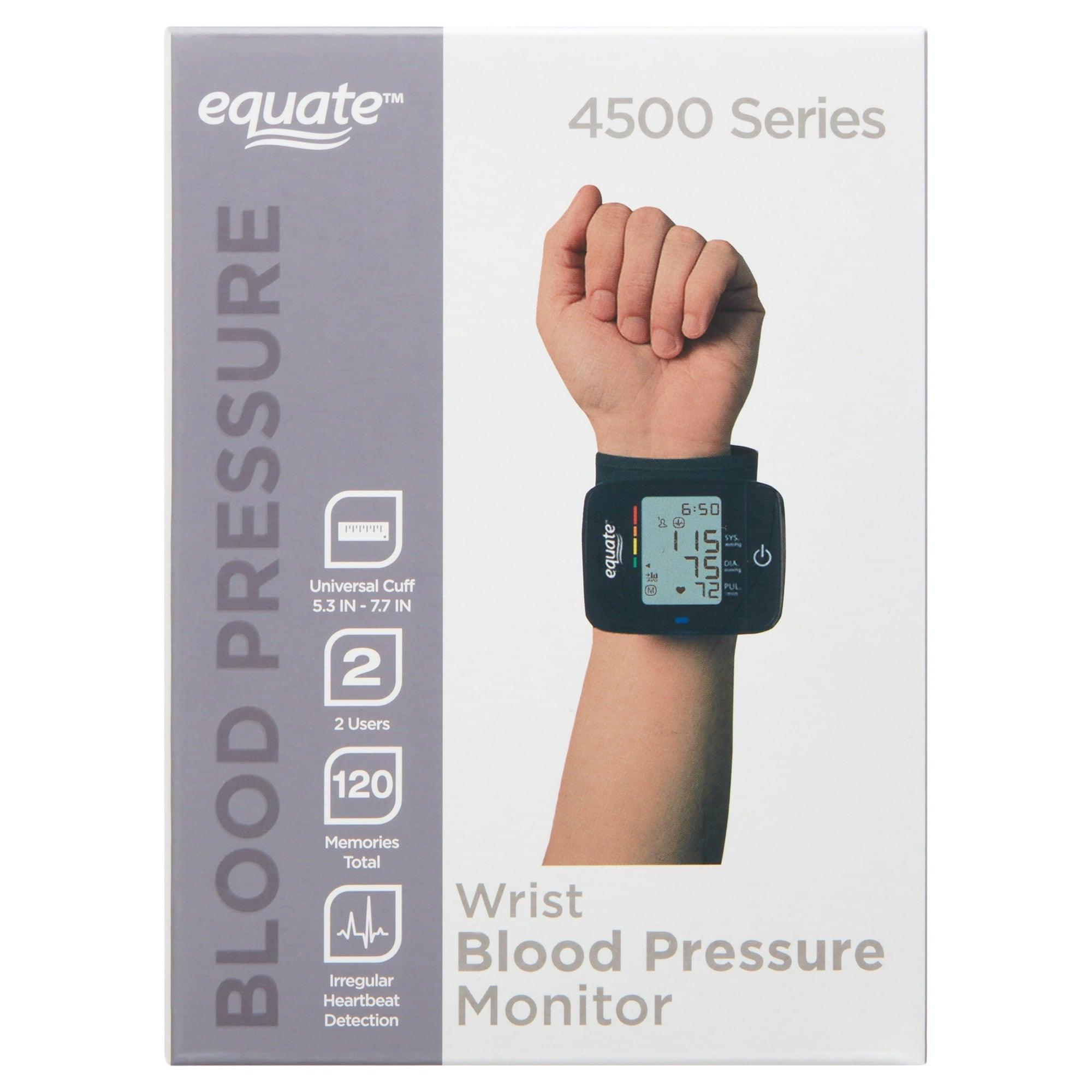 Equate 4500 Series Wrist Blood Pressure Monitor - ClubOn