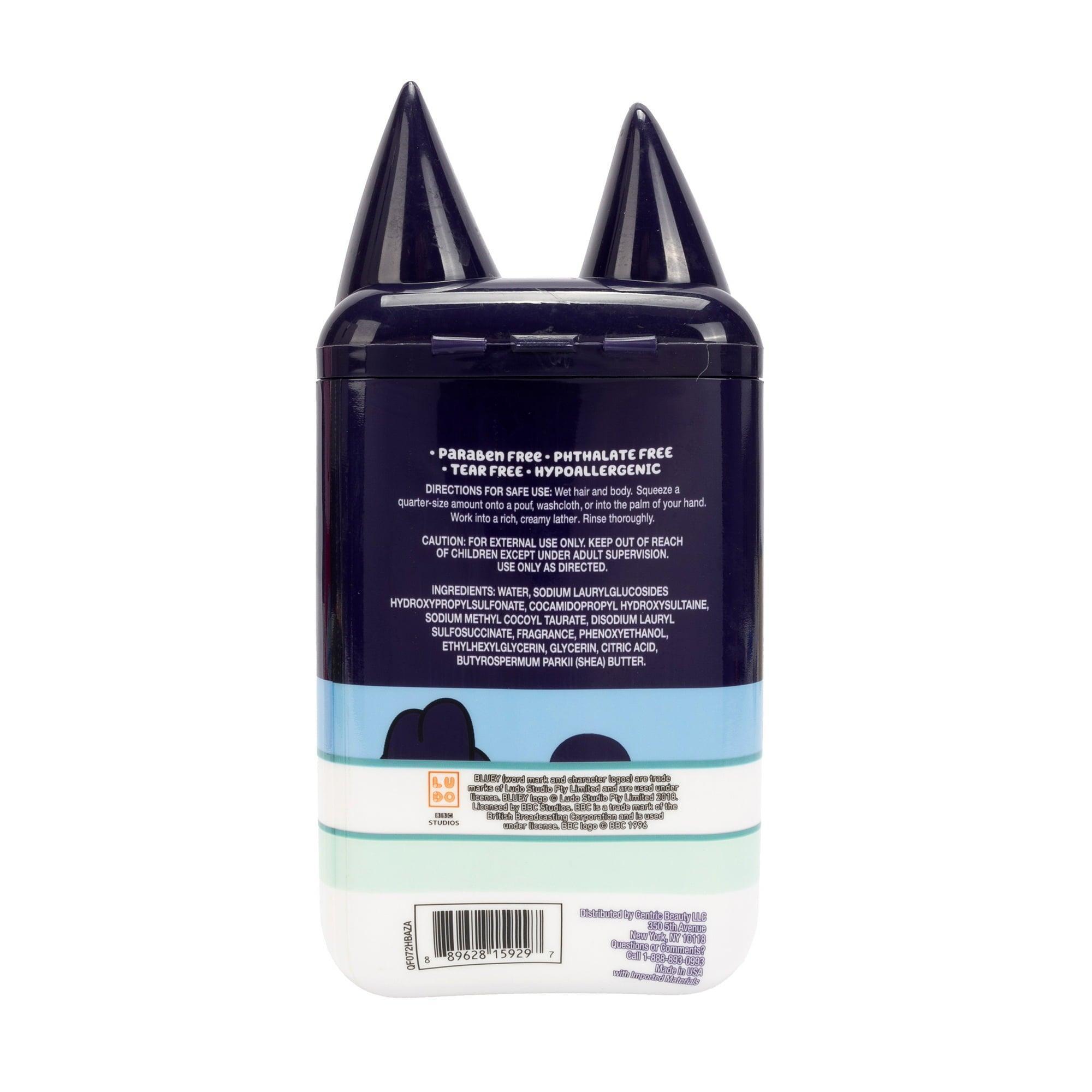 Bluey 2-In-1 Shampoo and Body Wash, Tropical Joy Scented, 14oz - ClubOn