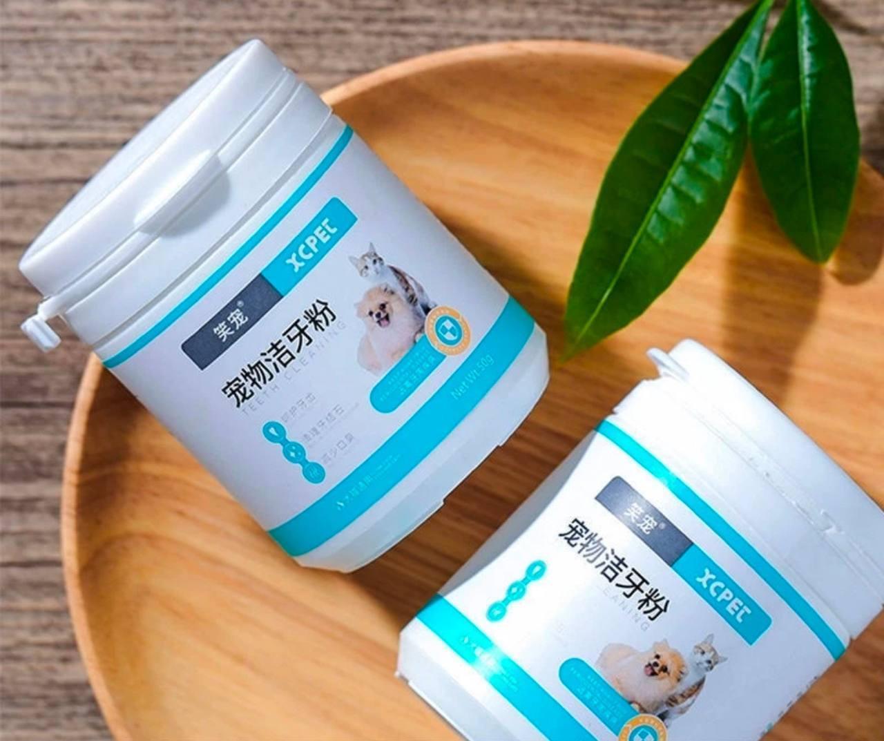 Laughing Pet Teeth Cleaning Powder for Dogs & Cats – Dental Care - ClubOn