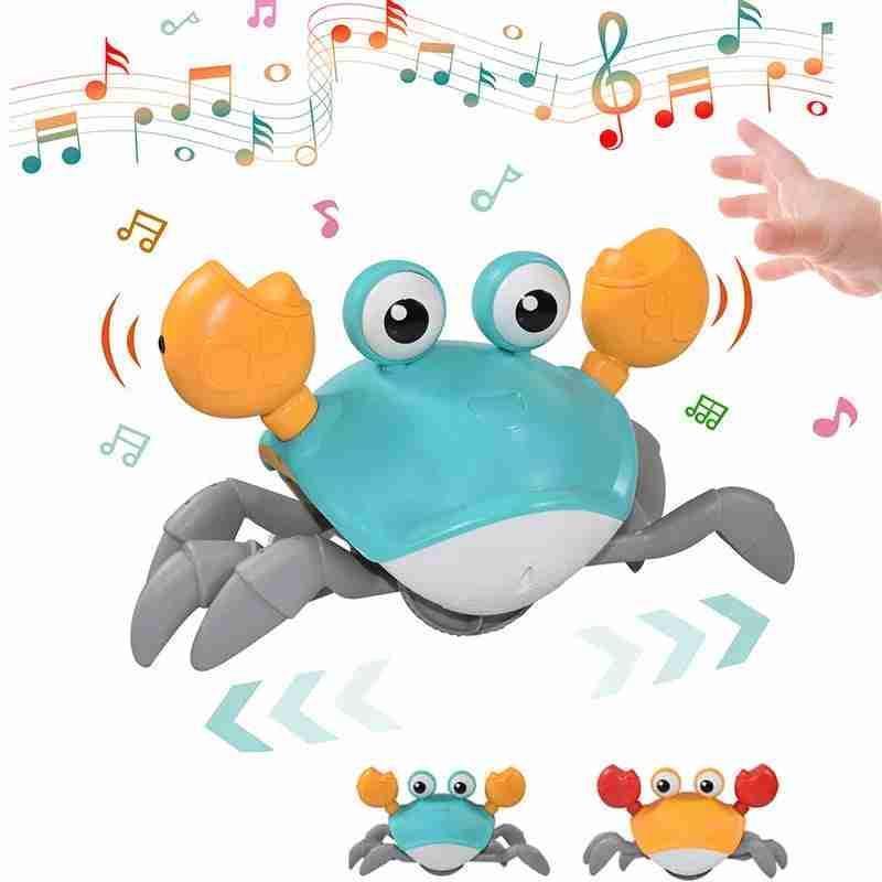 Kids Induction Escape Crab & Octopus Crawling Toy | Interactive Baby Electronic Toy - ClubOn
