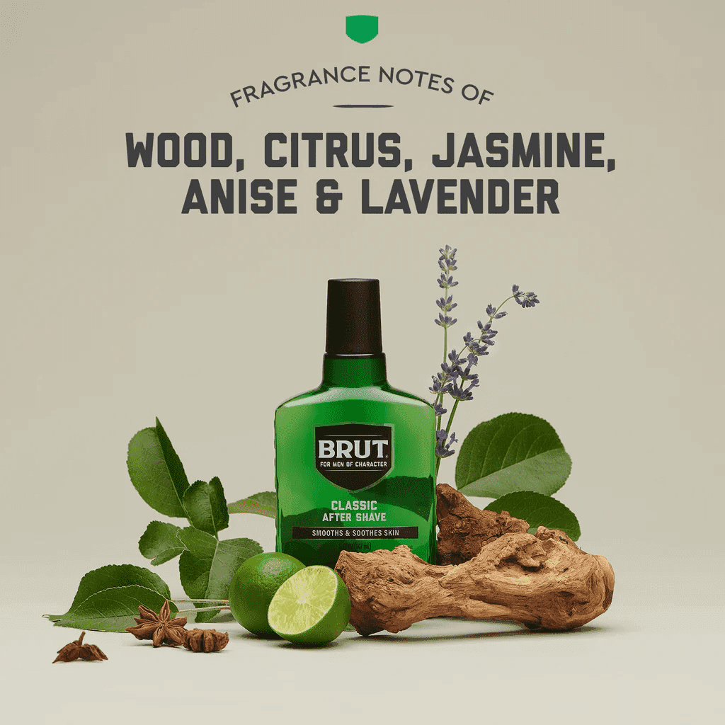 Brut Men's Classic After Shave, Original Fragrance, 5 fl oz – For All Skin Types - ClubOn