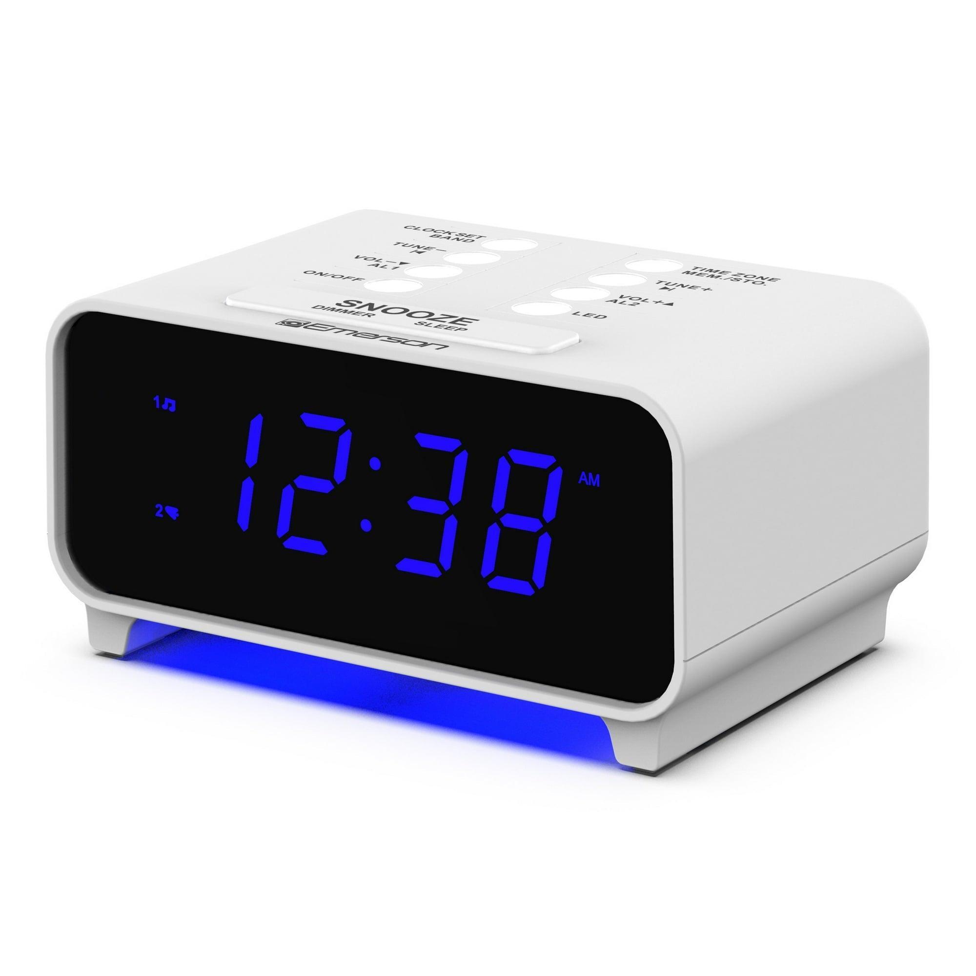 Emerson Smartset PLL AM/FM Dual Alarm Clock Radio – 0.9