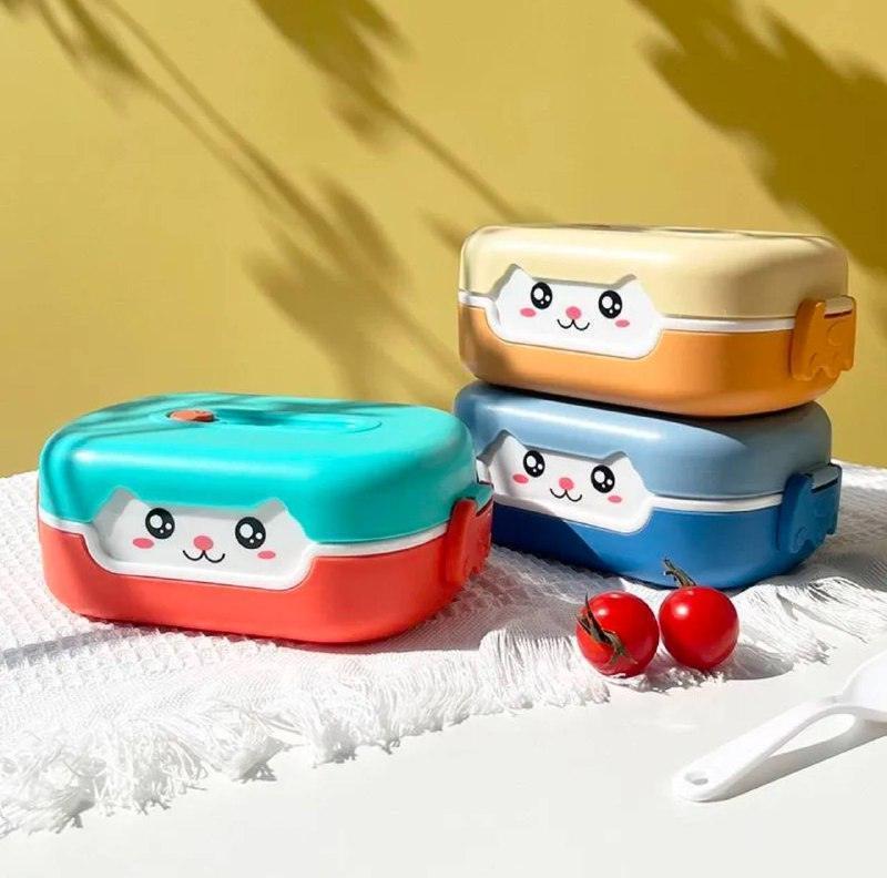 New Cute Bento Lunch Box - Kawaii Style for Kids and School - ClubOn