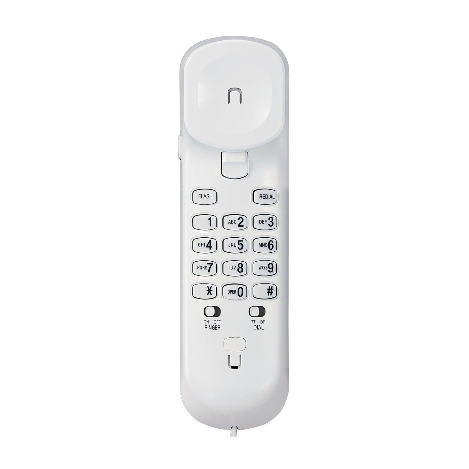 VTech CD1103WH Standard Corded Phone, White - ClubOn