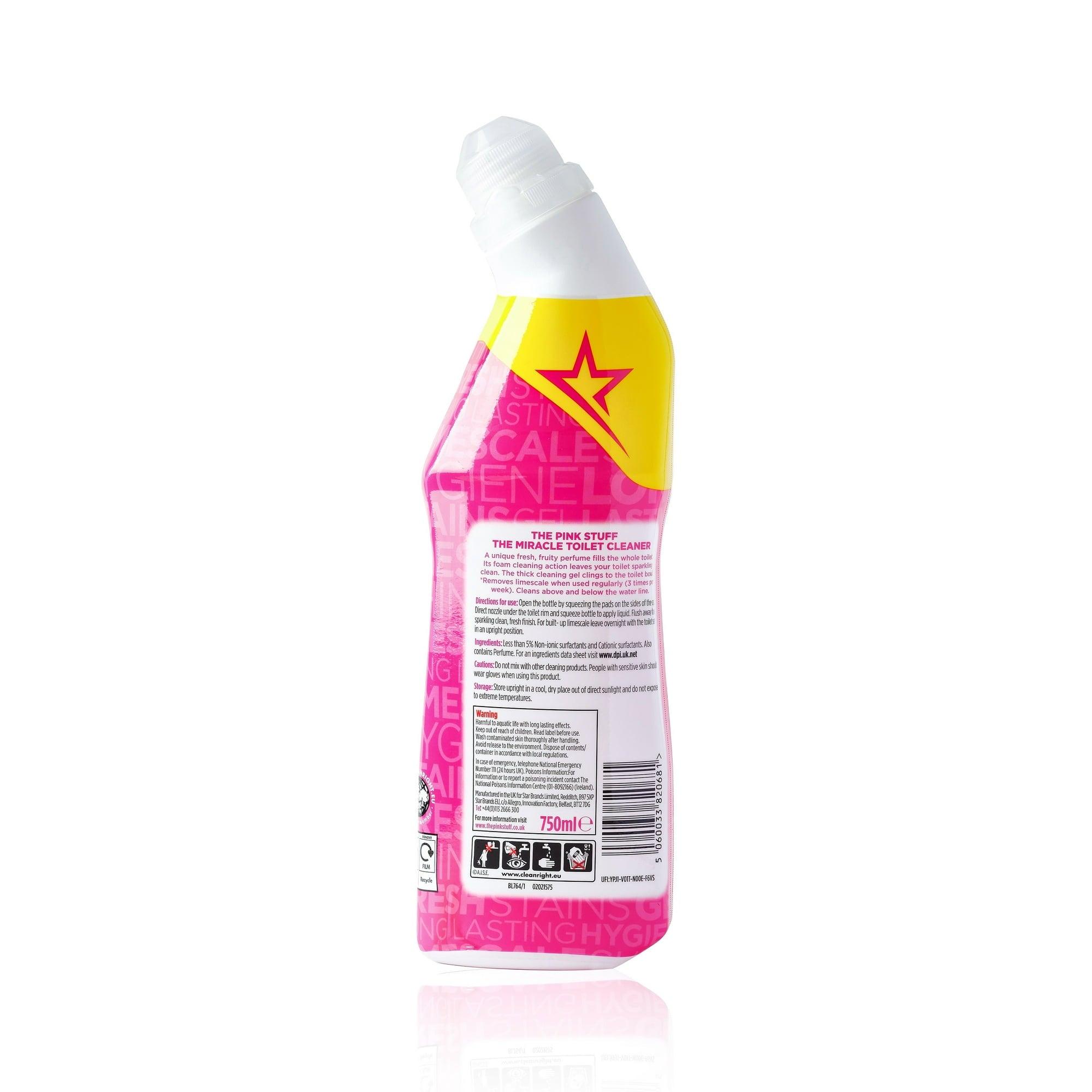 The Pink Stuff Miracle Toilet Cleaner Gel, 25.4 fl. oz. - ClubOn