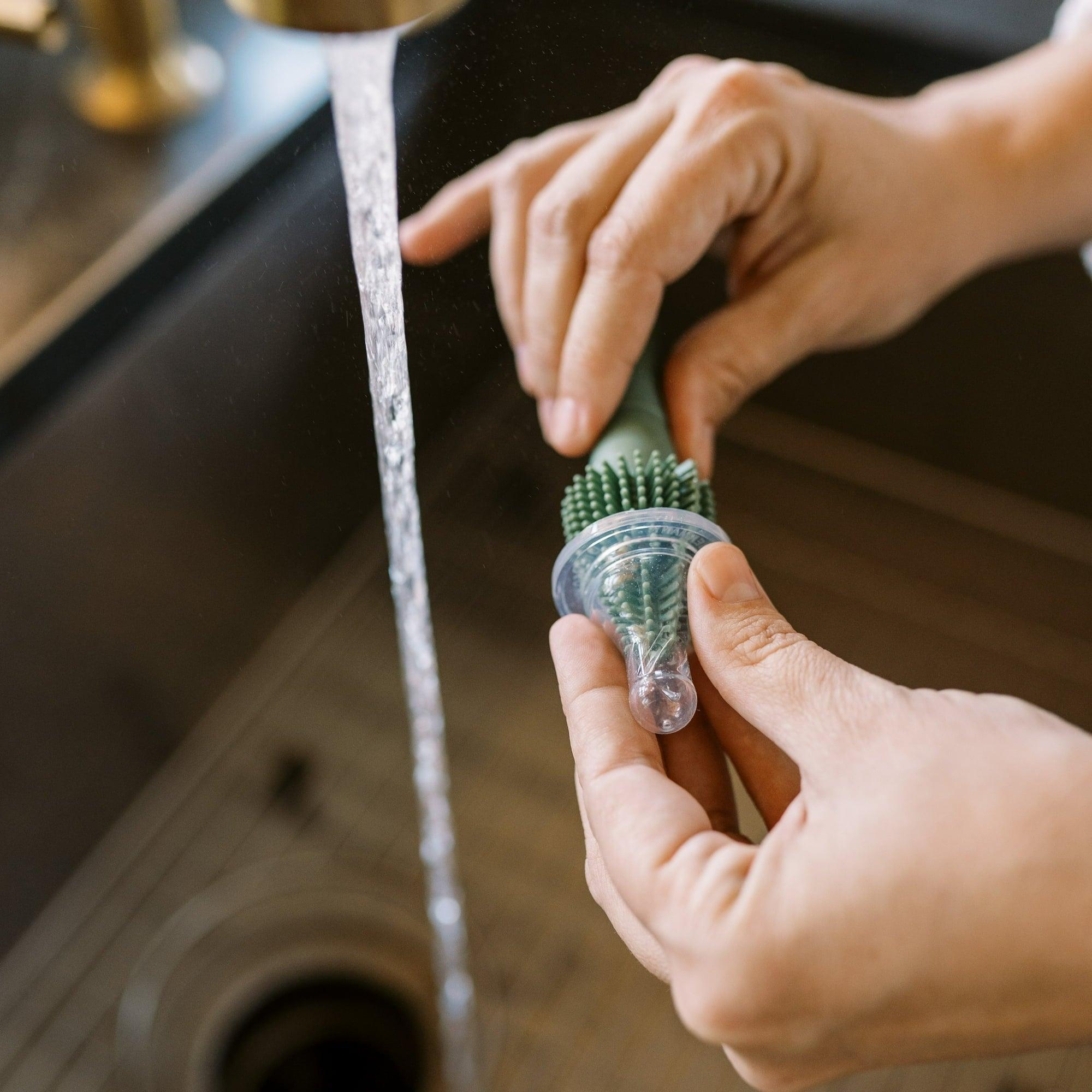 Dr. Brown's Silicone Cleaning Brush Set with Bottle, Spout & Straw Brushes, BPA Free, 3 Pack - ClubOn