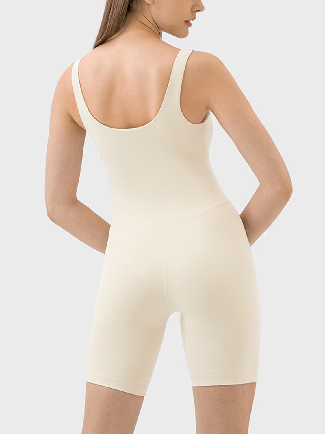 Millennia Wide Strap Active Romper - ClubOn
