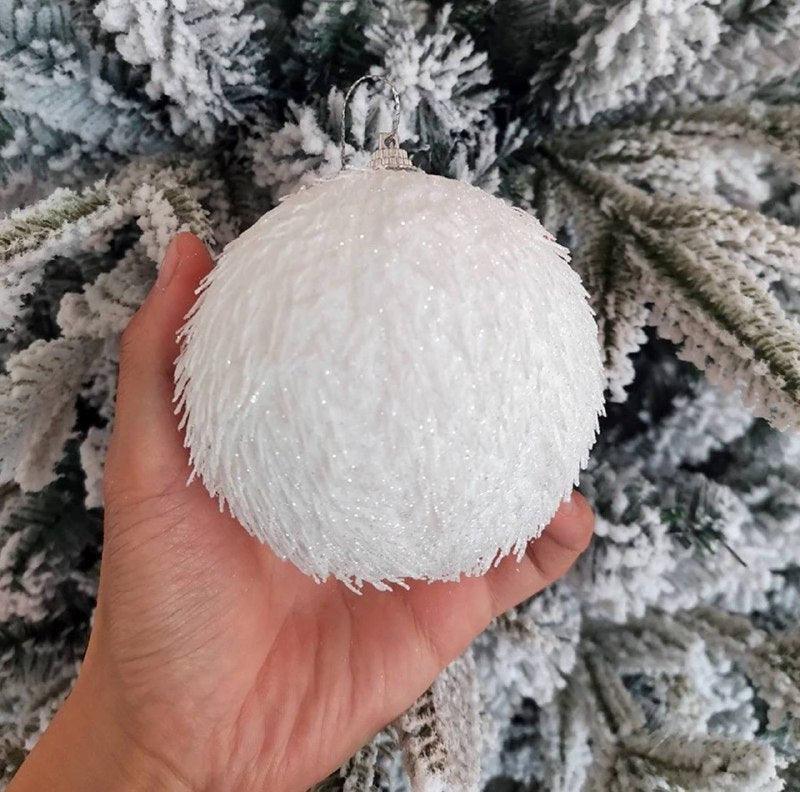 Christmas Foam Snowball Decorations – Tree Ornament Set - ClubOn