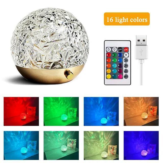 Water Ripple Projector Night Light - ClubOn