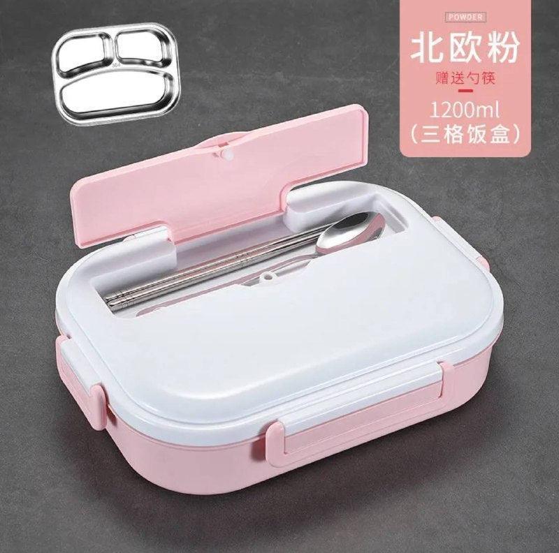 Insulated Stainless Steel Bento Box for Students - Keeps Meals Fresh - ClubOn