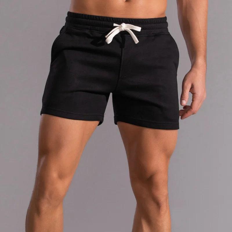 Men's 100% Cotton Casual Shorts - High-Quality Summer Fashion with Side Pockets & Zipper - ClubOn