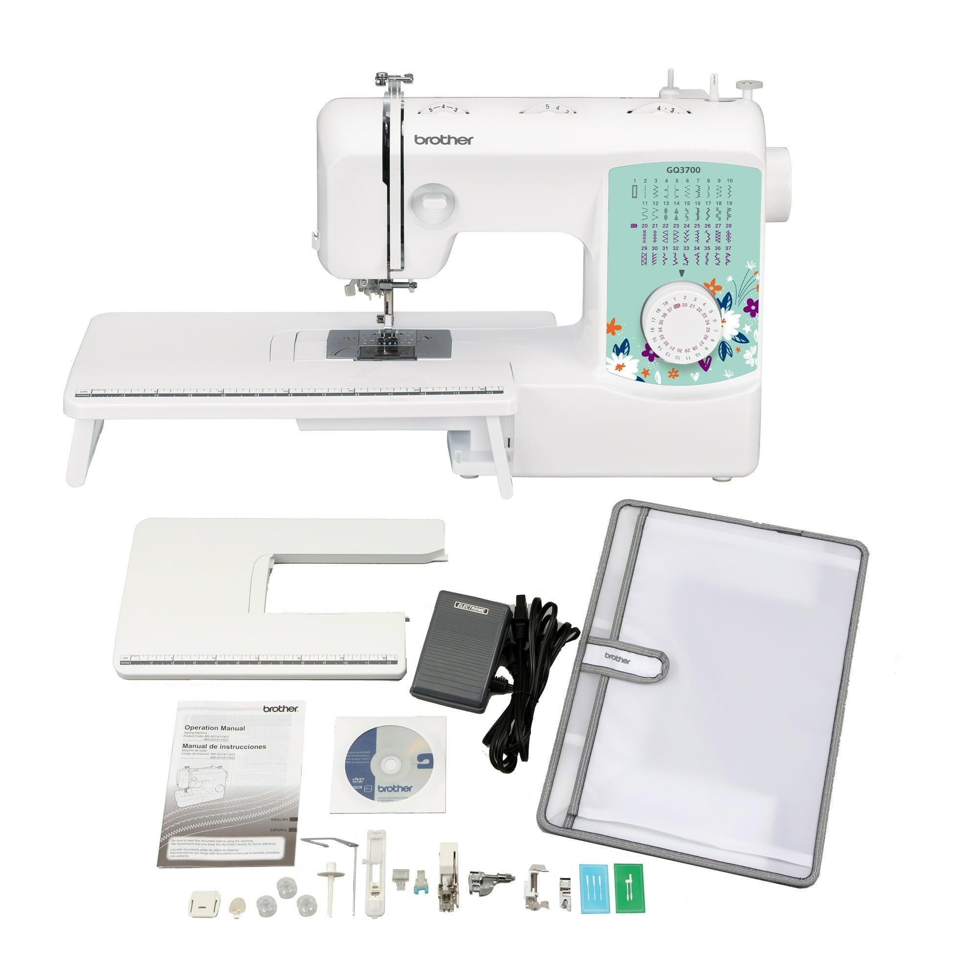 Brother GQ3700 Sewing & Quilting Machine with Built-in Stitches & Wide Table - ClubOn