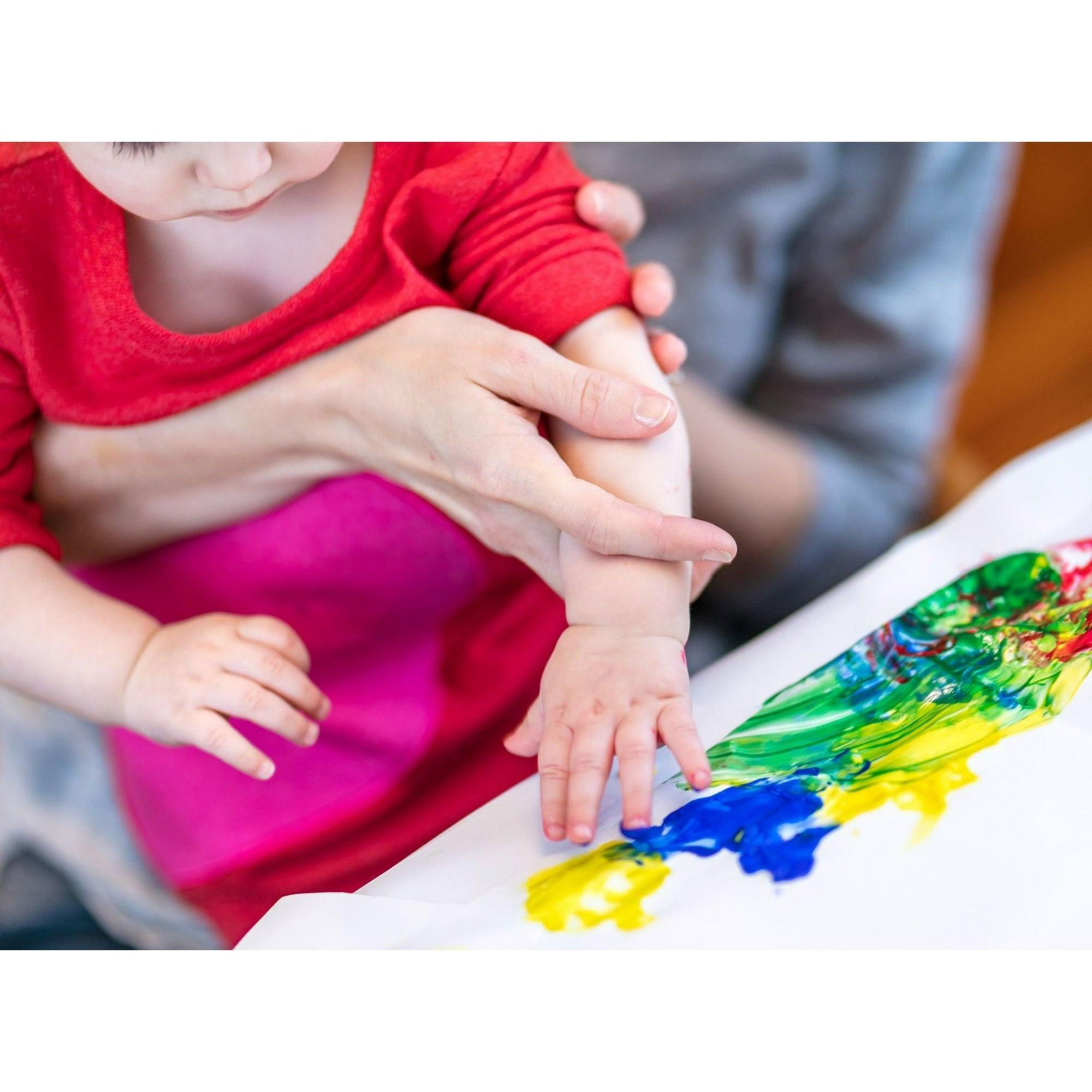 Crayola Washable Finger Paint Set, 4-Color Set – Holiday Gift for Toddlers - ClubOn