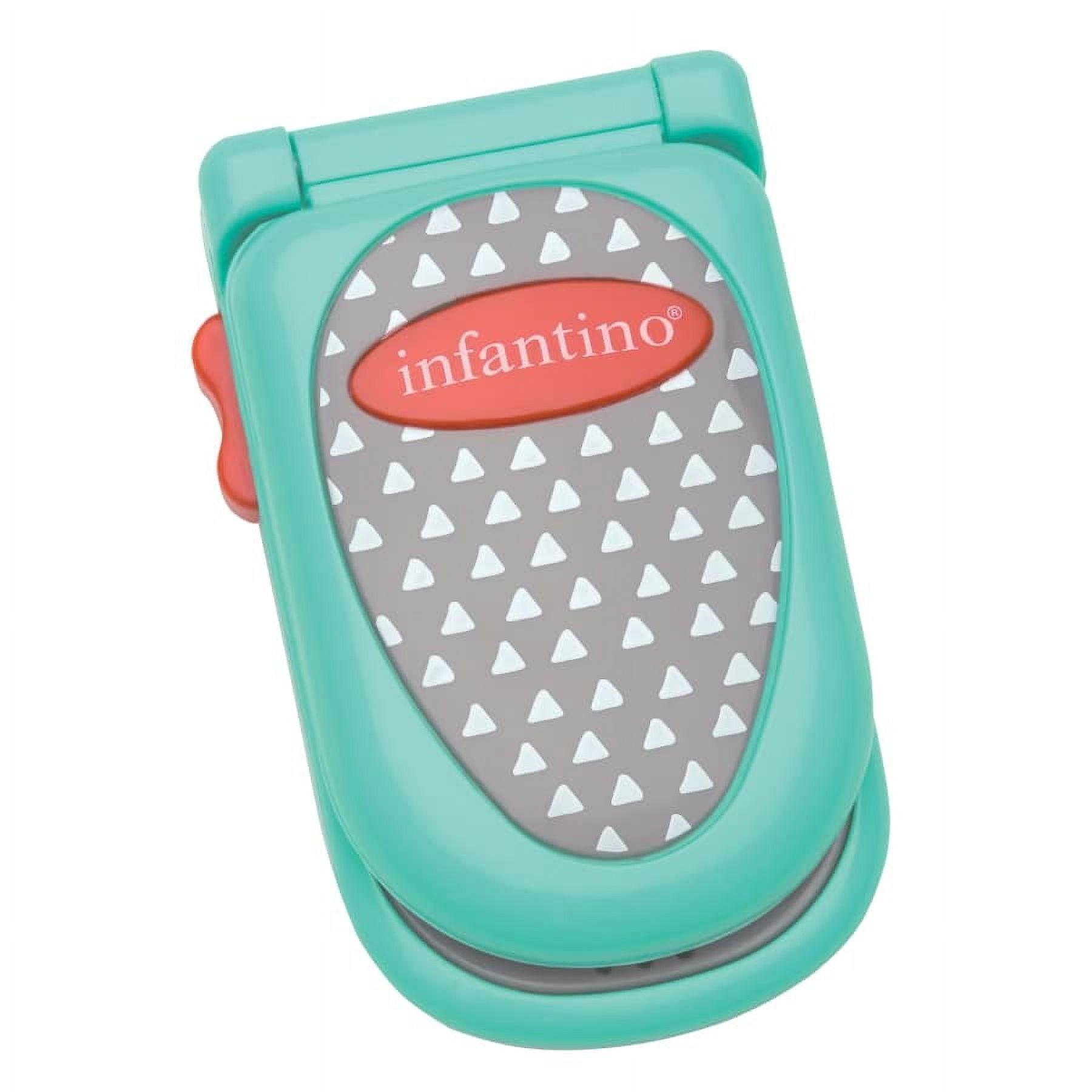 Infantino Flip & Peek Fun Learning Phone, Baby Development Toy, 3-12 Months, Teal - ClubOn